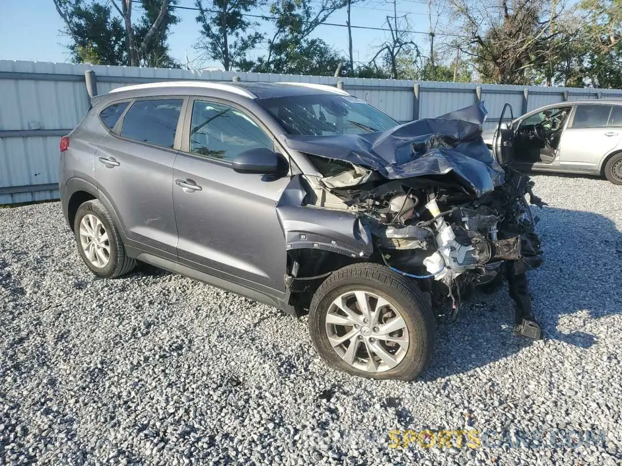 4 Фотография поврежденного автомобиля KM8J33A49MU343320 HYUNDAI TUCSON 2021
