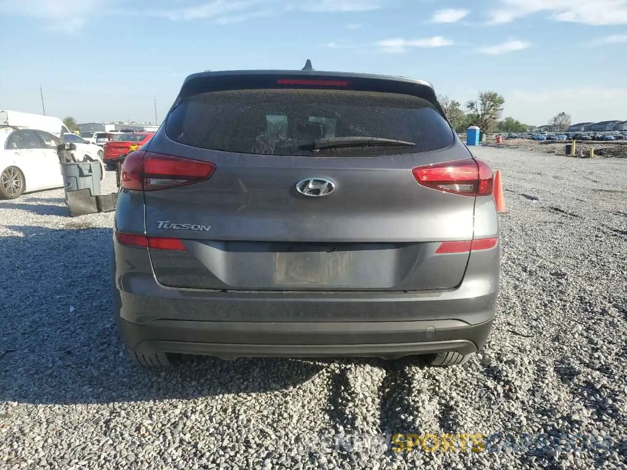 6 Фотография поврежденного автомобиля KM8J33A49MU343320 HYUNDAI TUCSON 2021