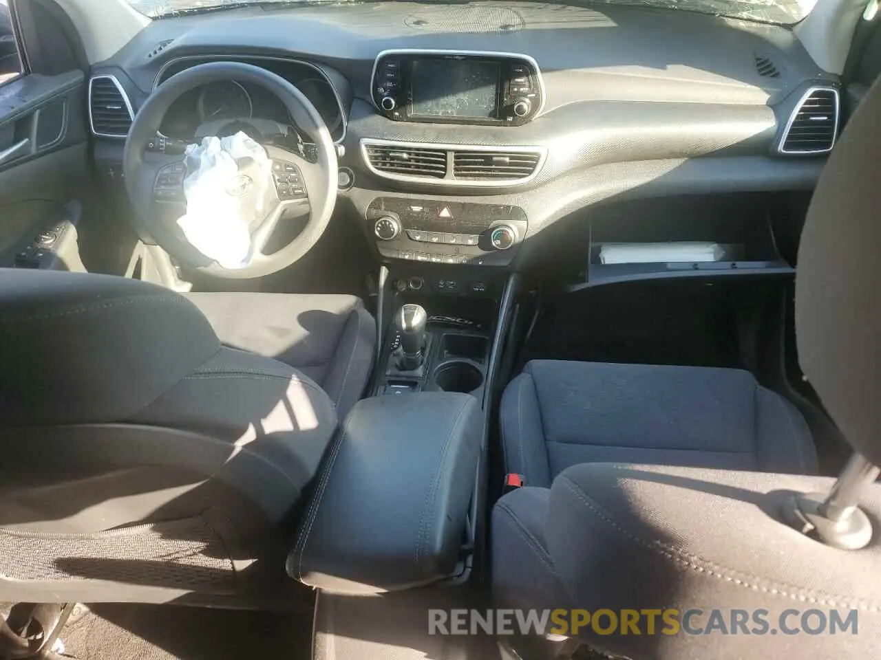 8 Фотография поврежденного автомобиля KM8J33A49MU343320 HYUNDAI TUCSON 2021