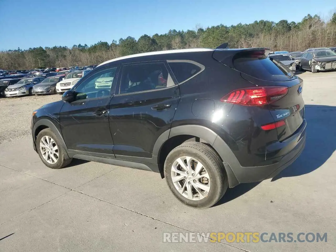 2 Фотография поврежденного автомобиля KM8J33A49MU353247 HYUNDAI TUCSON 2021
