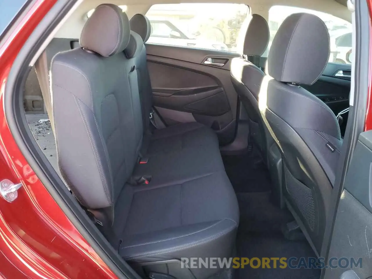 10 Photograph of a damaged car KM8J33A49MU382599 HYUNDAI TUCSON 2021