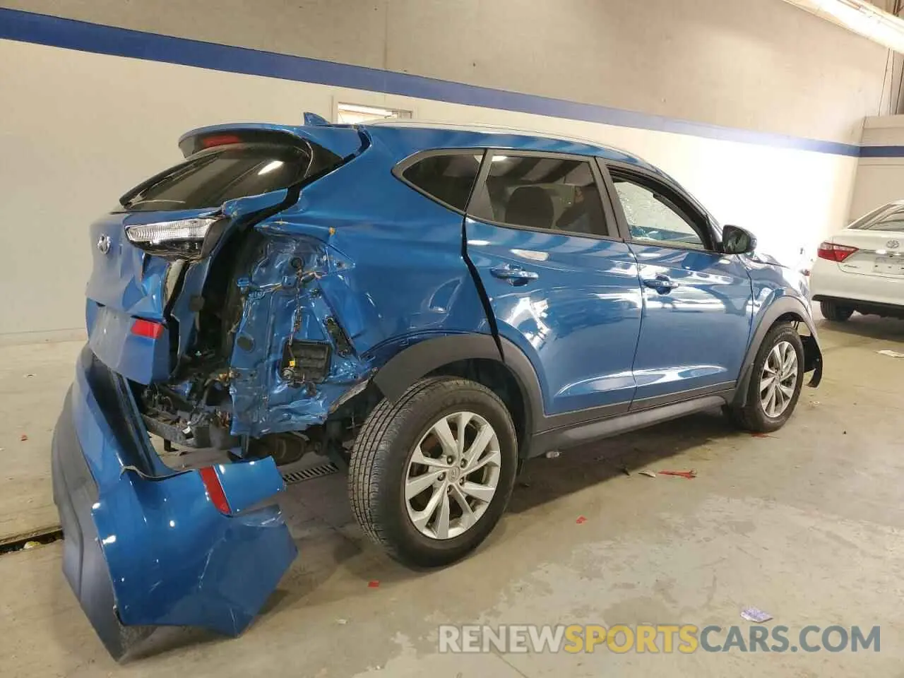 3 Photograph of a damaged car KM8J33A4XMU293785 HYUNDAI TUCSON 2021