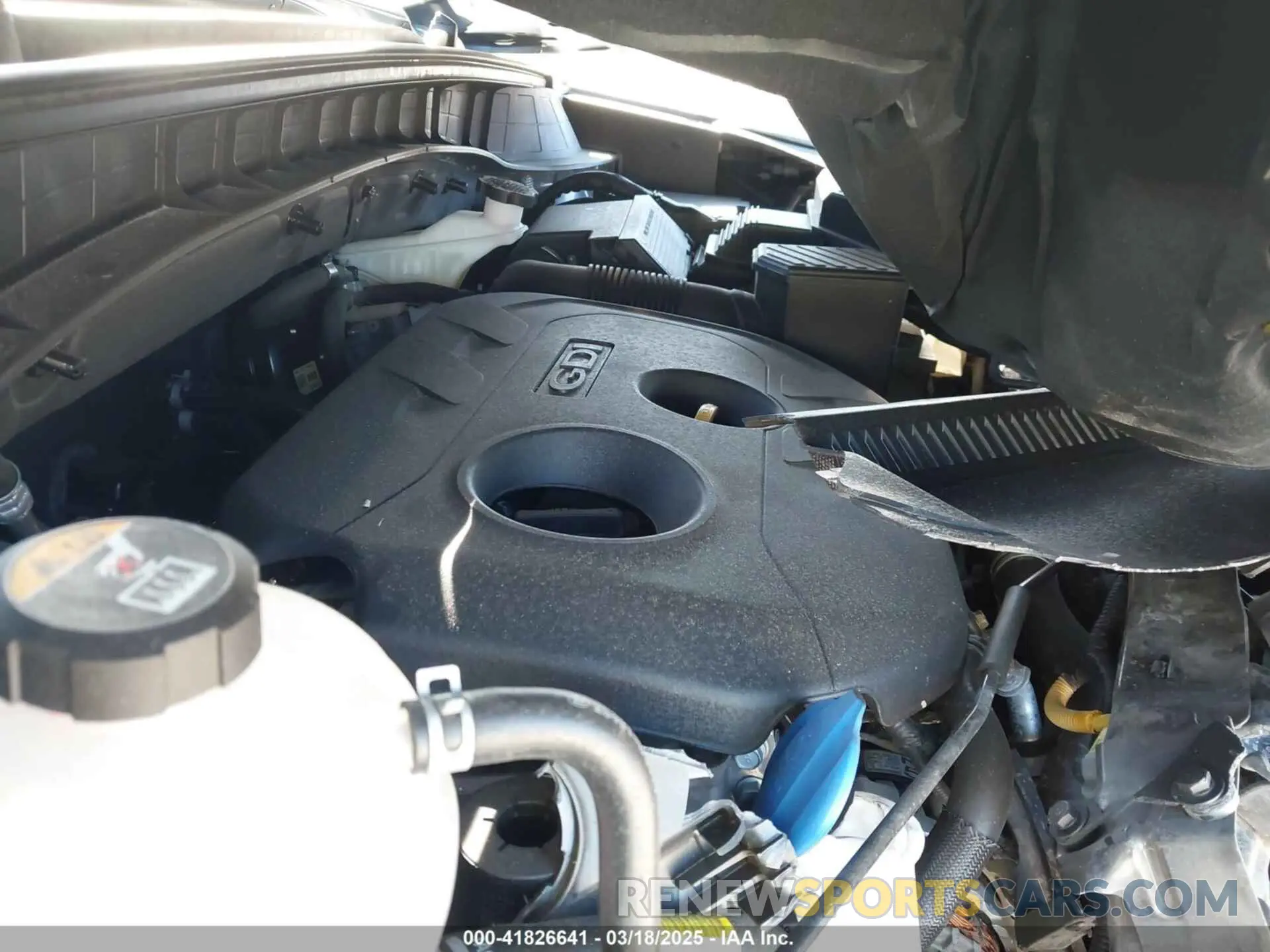 10 Photograph of a damaged car KM8J33A4XMU364628 HYUNDAI TUCSON 2021