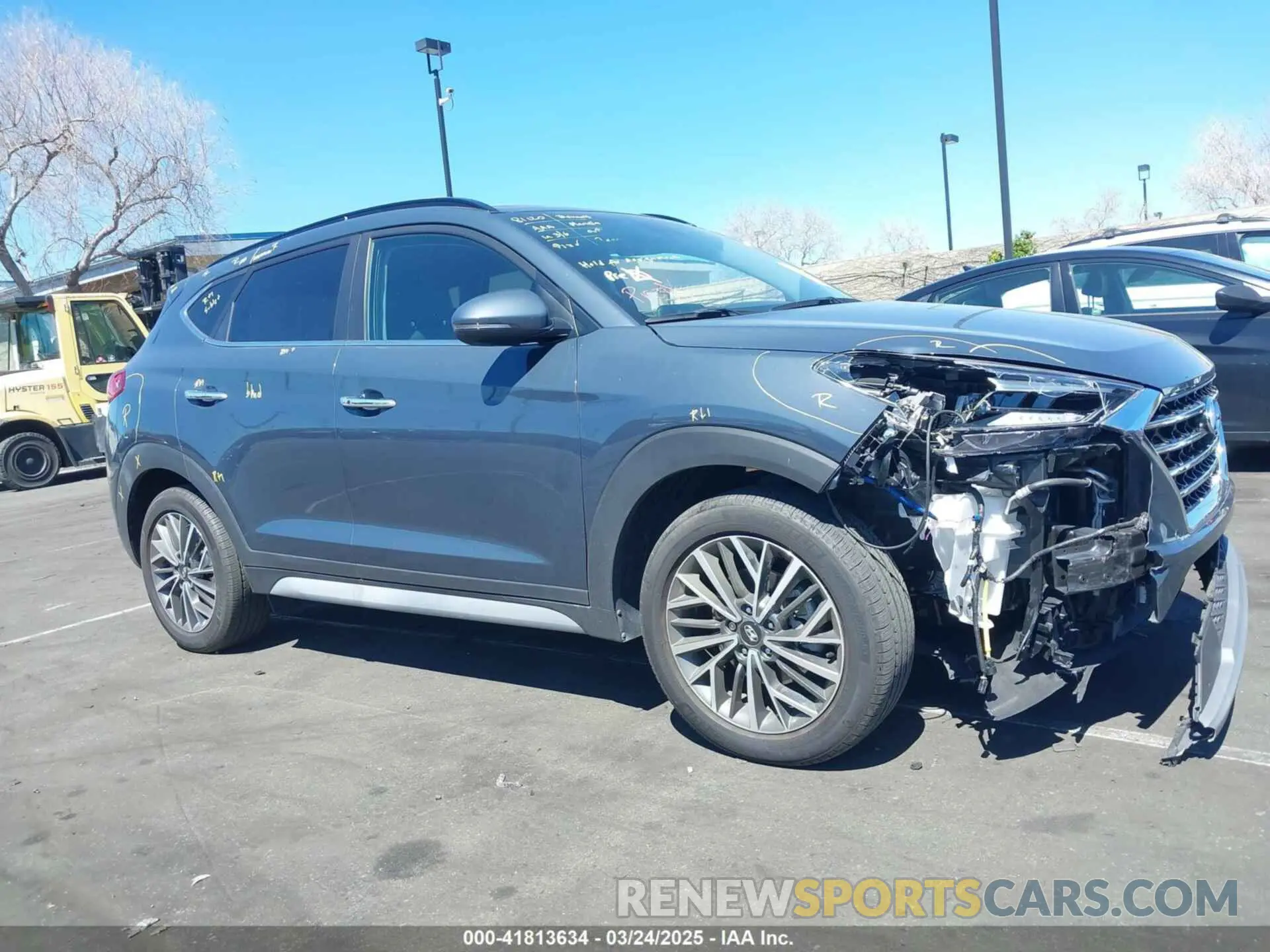 6 Фотография поврежденного автомобиля KM8J33AL0MU300525 HYUNDAI TUCSON 2021