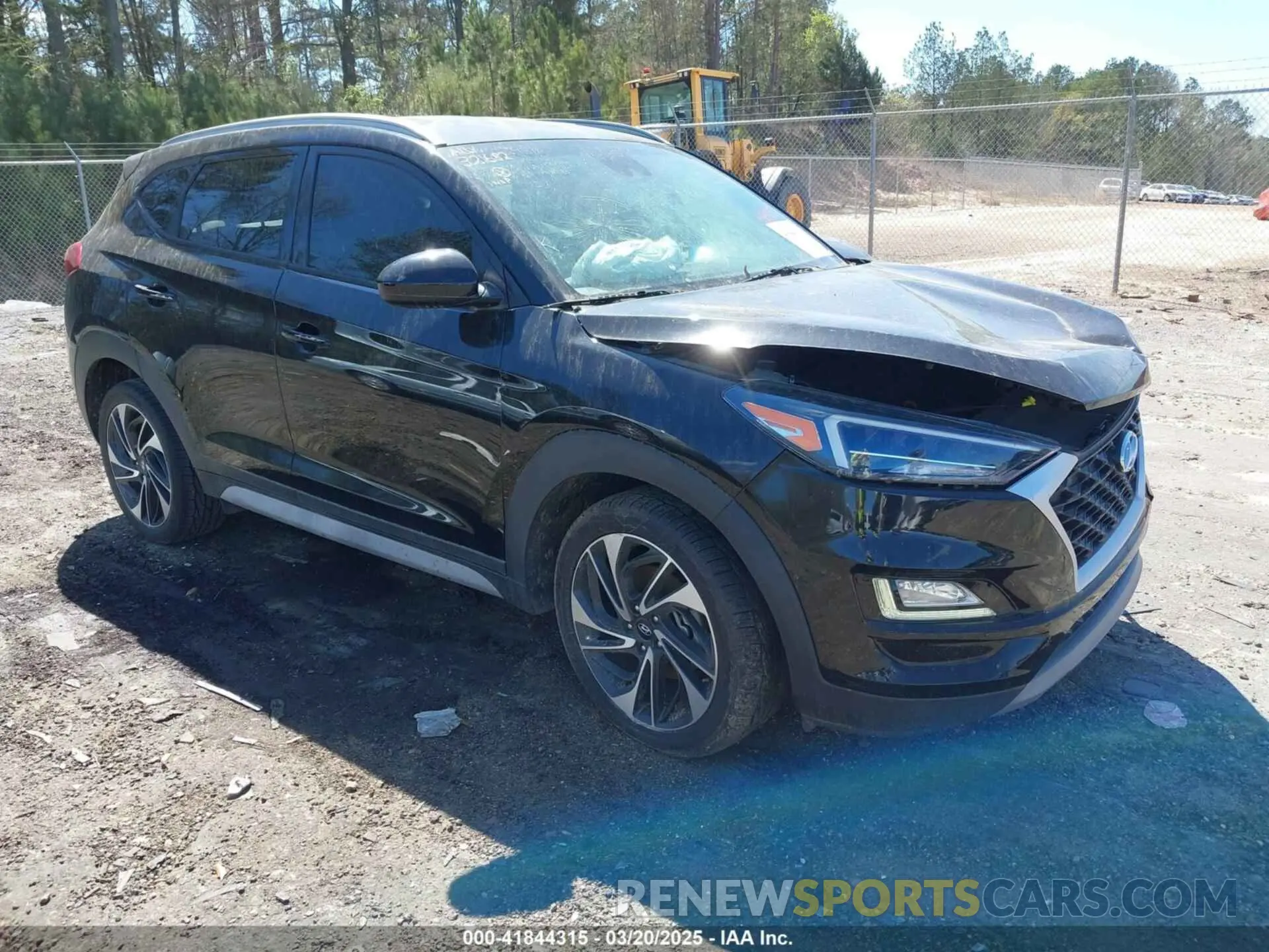 1 Фотография поврежденного автомобиля KM8J33AL0MU321682 HYUNDAI TUCSON 2021