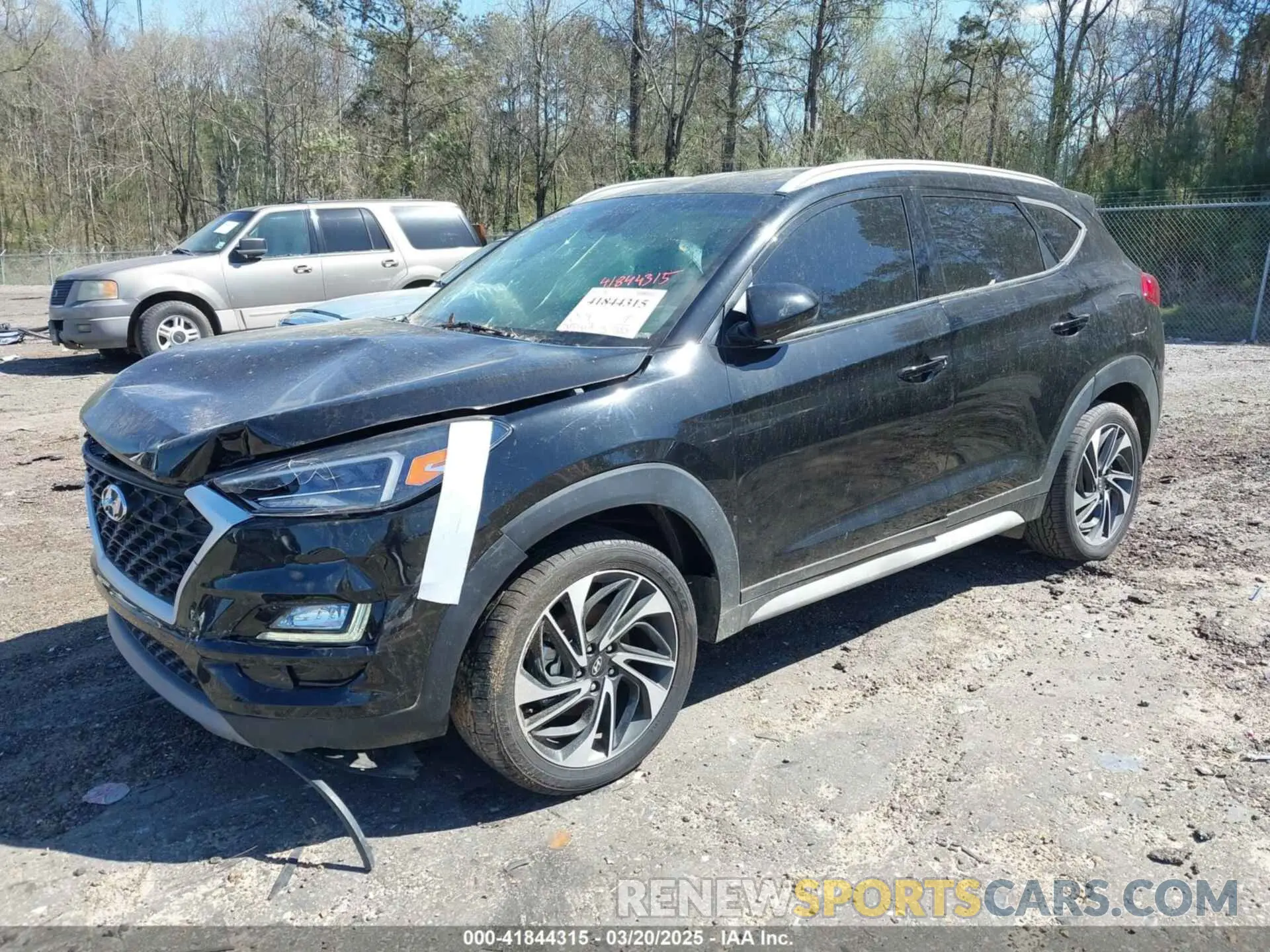 2 Фотография поврежденного автомобиля KM8J33AL0MU321682 HYUNDAI TUCSON 2021