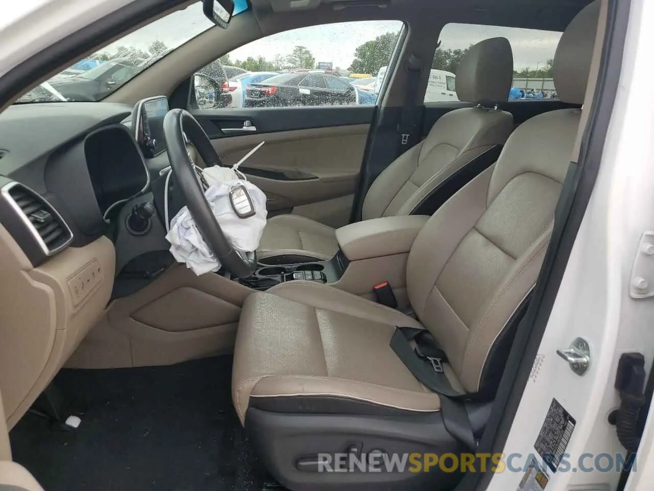 7 Photograph of a damaged car KM8J33AL0MU385026 HYUNDAI TUCSON 2021