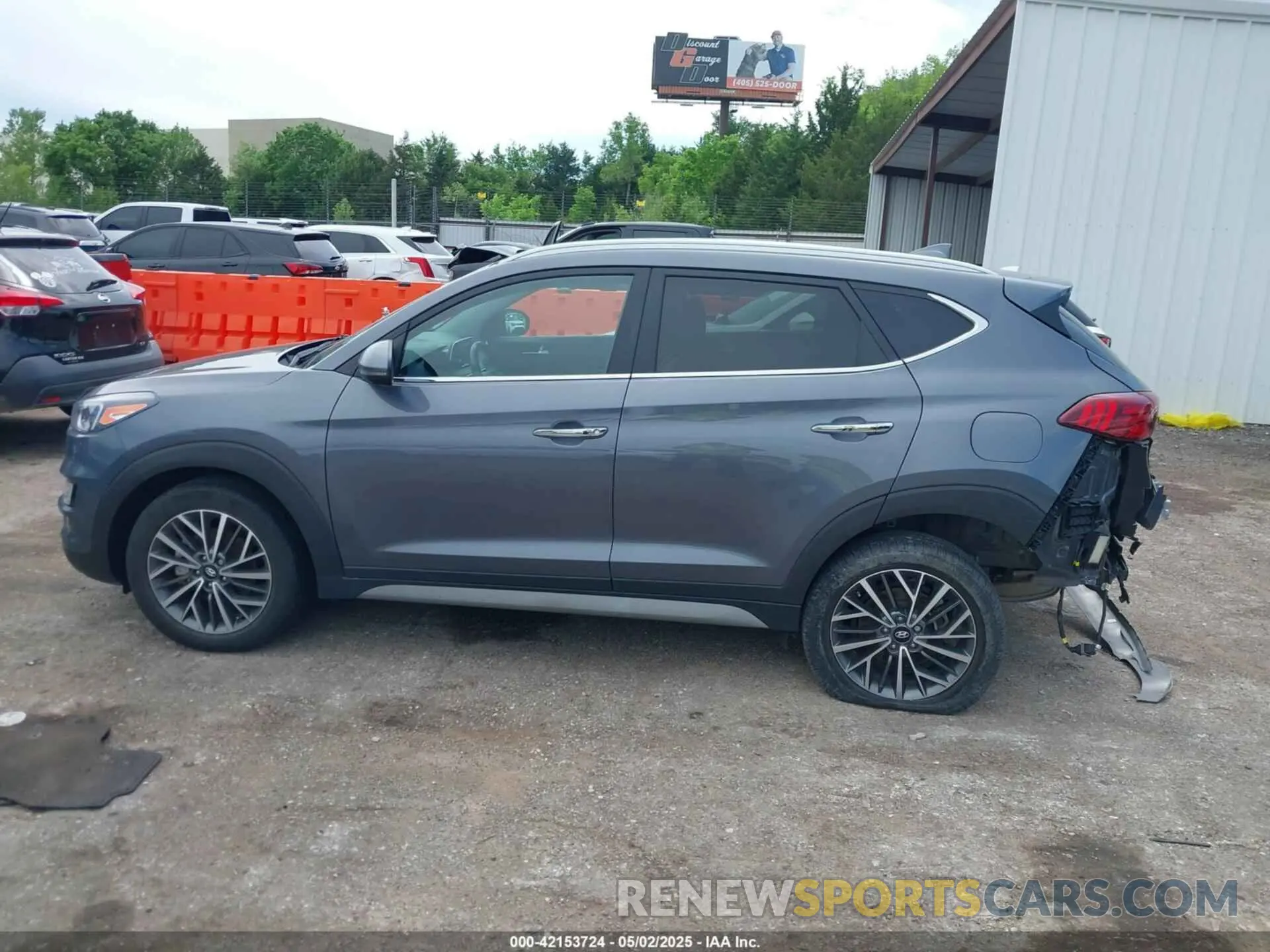 14 Photograph of a damaged car KM8J33AL2MU325832 HYUNDAI TUCSON 2021