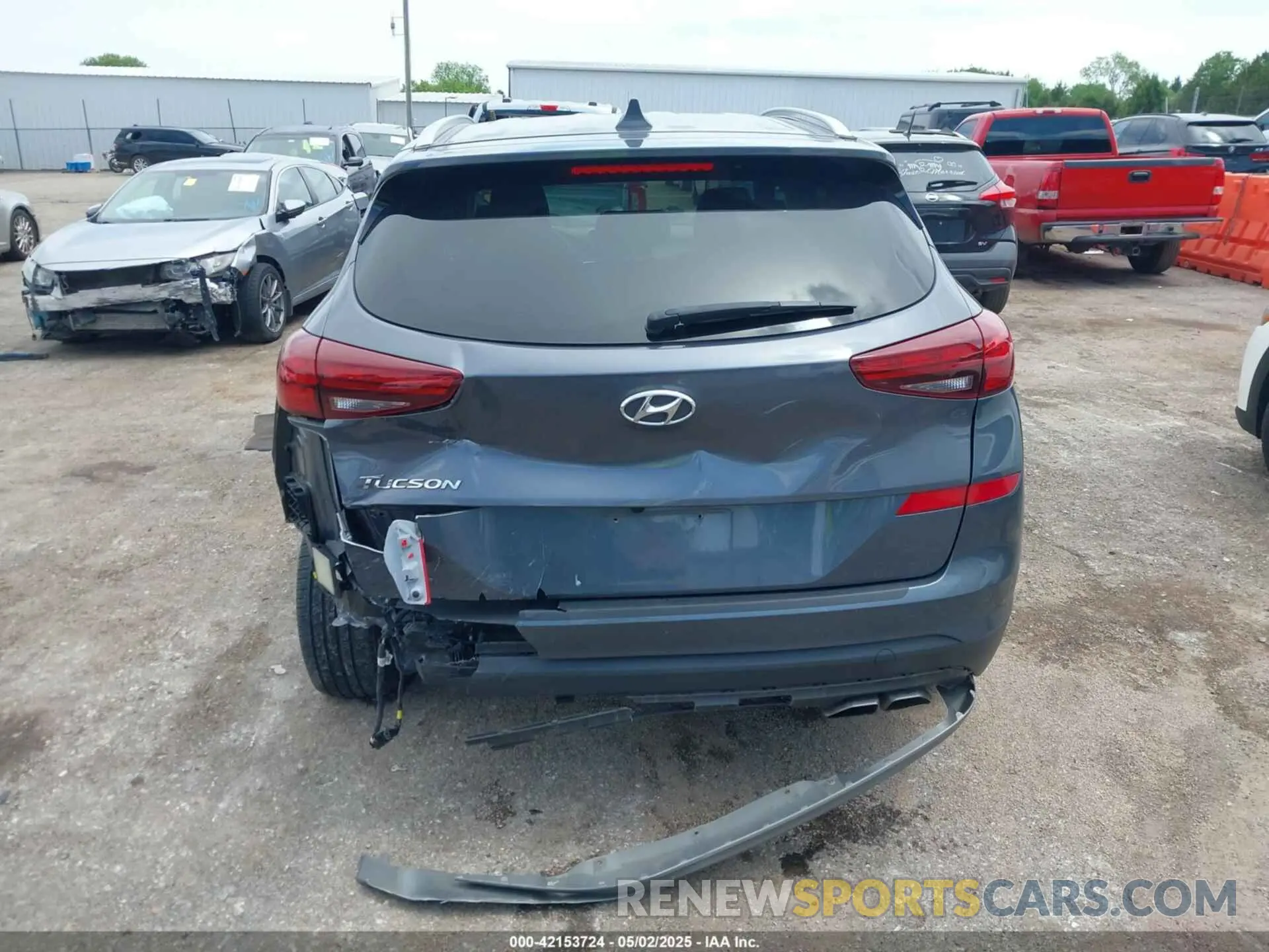 16 Photograph of a damaged car KM8J33AL2MU325832 HYUNDAI TUCSON 2021