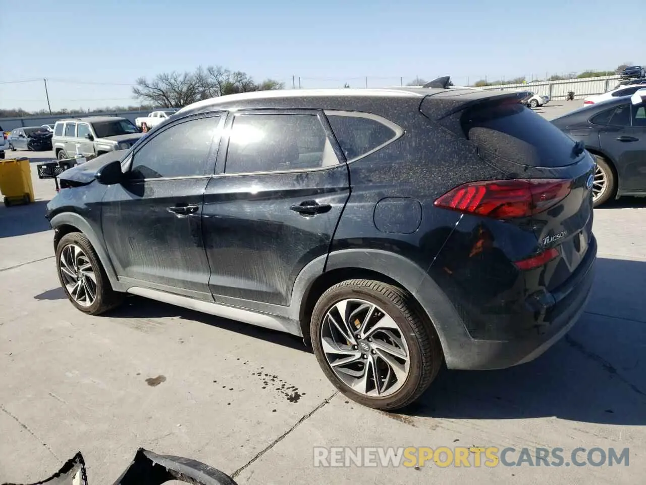 2 Photograph of a damaged car KM8J33AL2MU353145 HYUNDAI TUCSON 2021