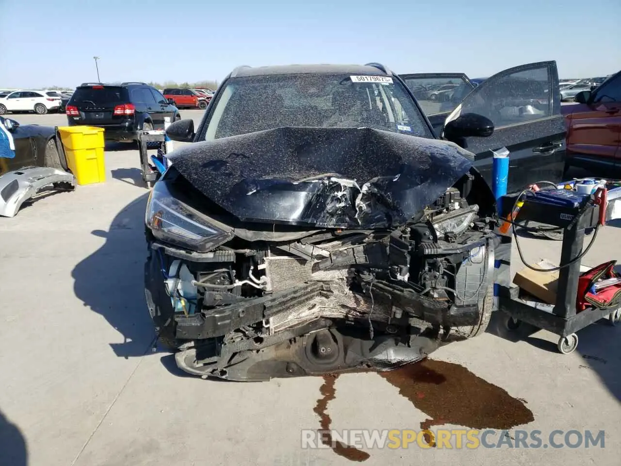 5 Photograph of a damaged car KM8J33AL2MU353145 HYUNDAI TUCSON 2021