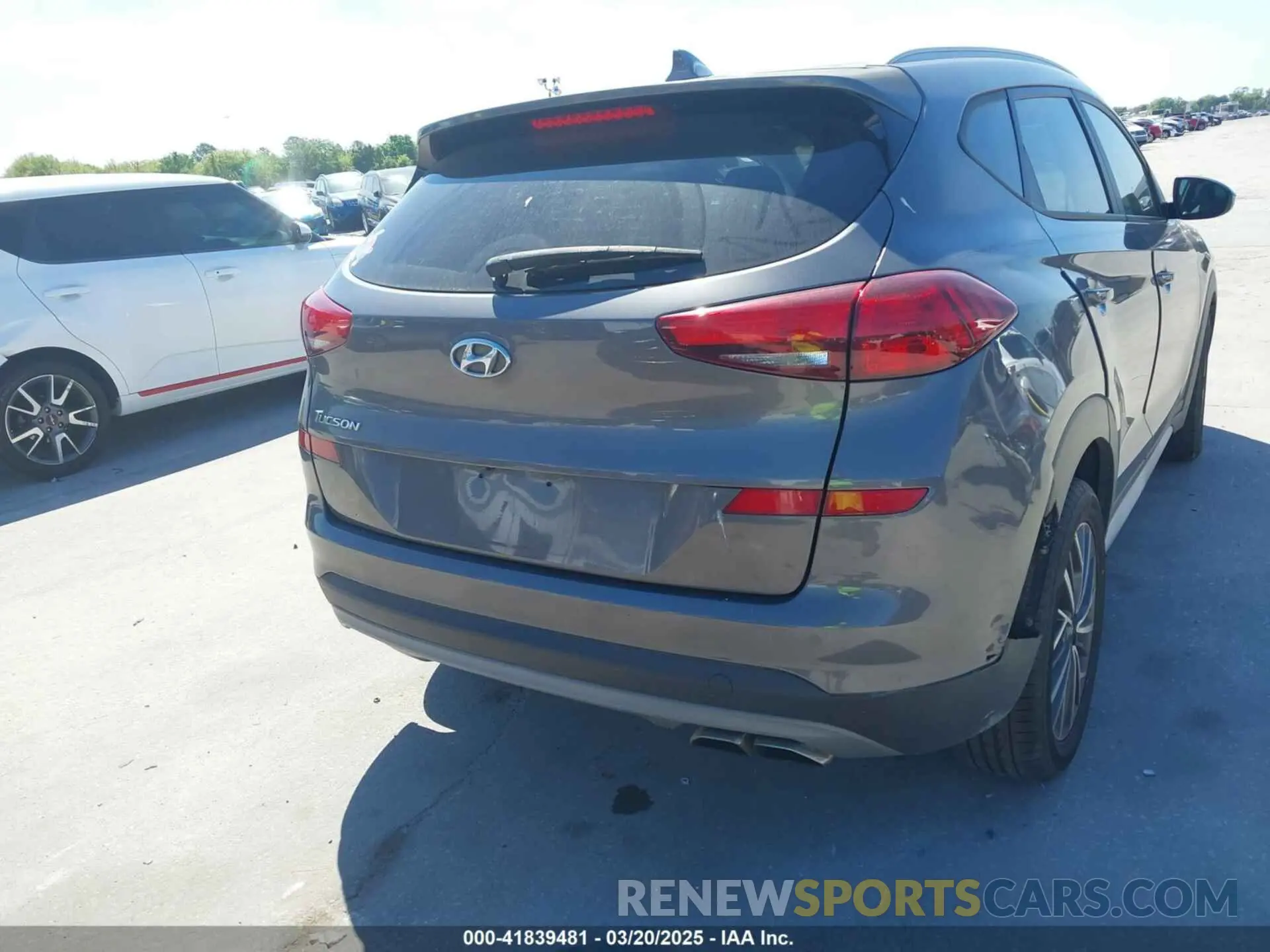 16 Photograph of a damaged car KM8J33AL2MU375842 HYUNDAI TUCSON 2021