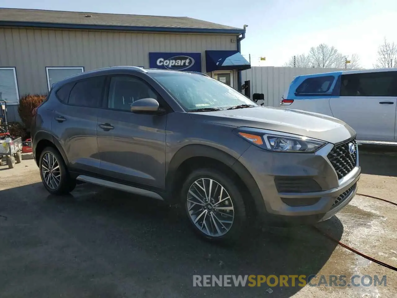 4 Фотография поврежденного автомобиля KM8J33AL3MU316640 HYUNDAI TUCSON 2021