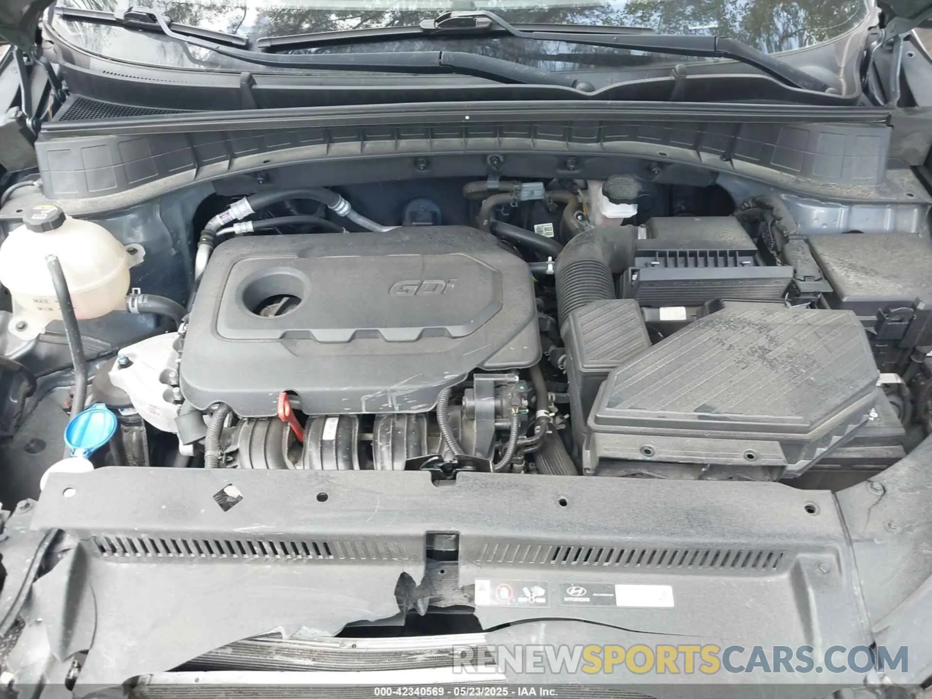 10 Photograph of a damaged car KM8J33AL3MU326729 HYUNDAI TUCSON 2021