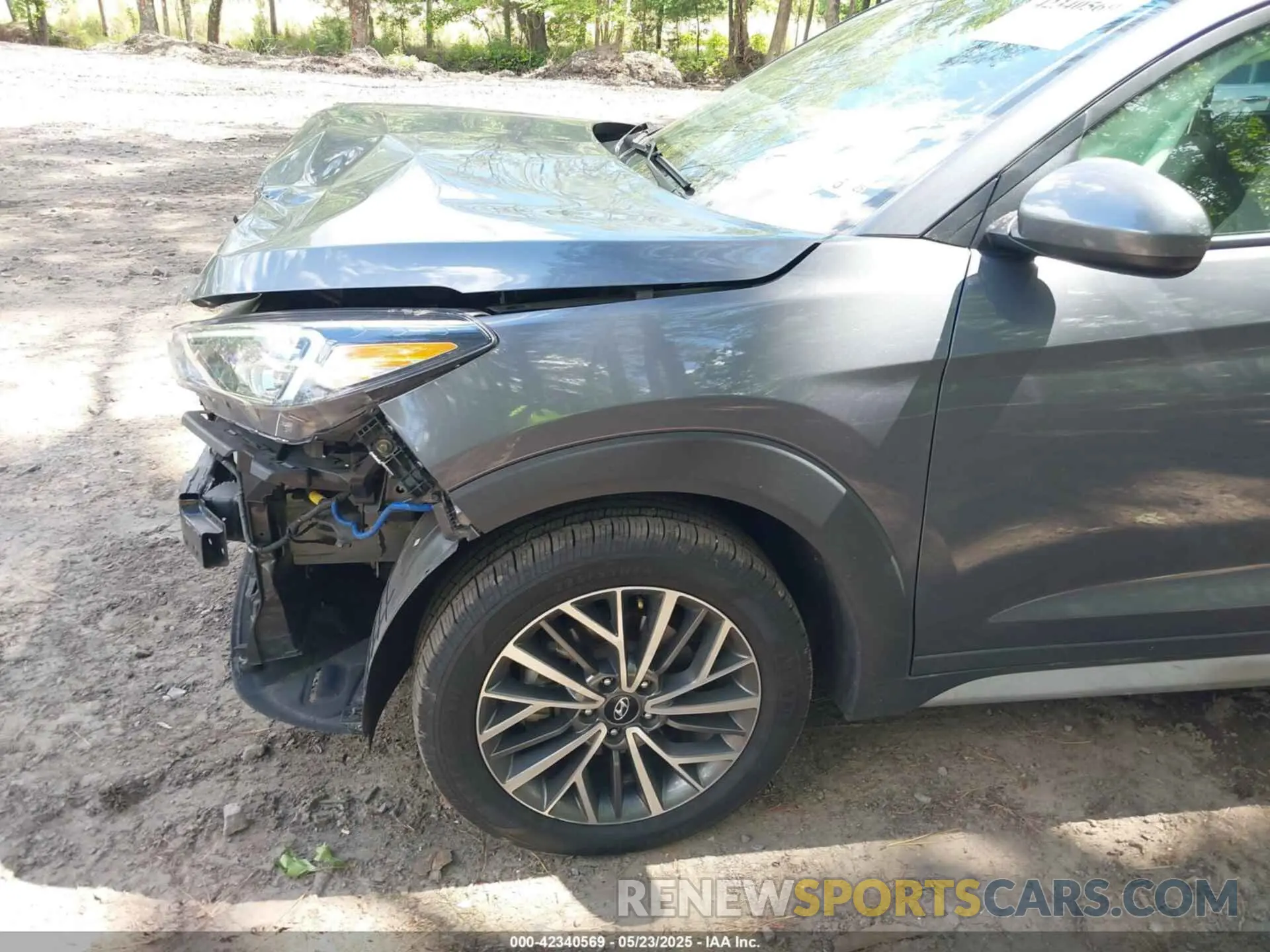 18 Photograph of a damaged car KM8J33AL3MU326729 HYUNDAI TUCSON 2021