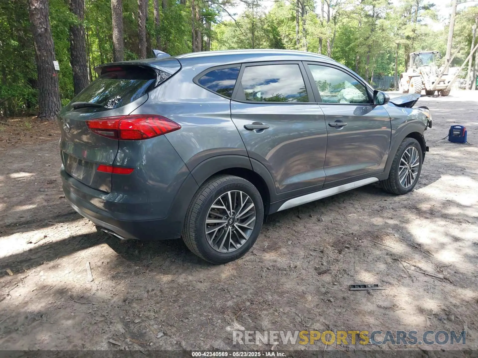 4 Photograph of a damaged car KM8J33AL3MU326729 HYUNDAI TUCSON 2021