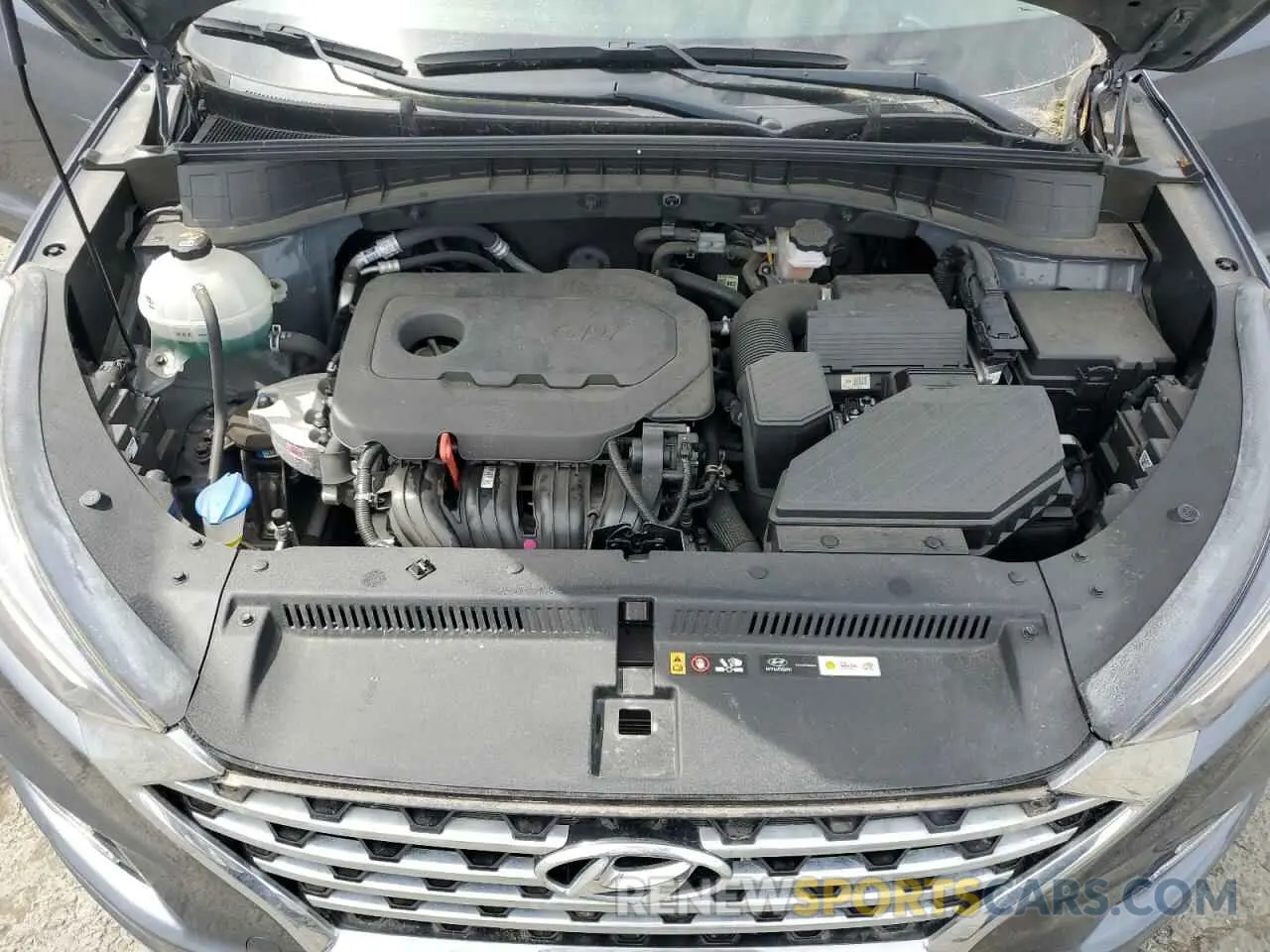 12 Photograph of a damaged car KM8J33AL4MU299489 HYUNDAI TUCSON 2021