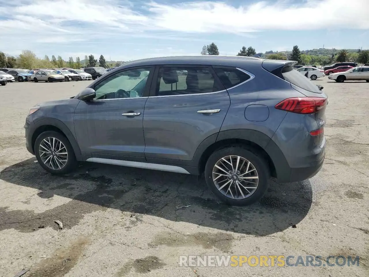 2 Photograph of a damaged car KM8J33AL4MU299489 HYUNDAI TUCSON 2021