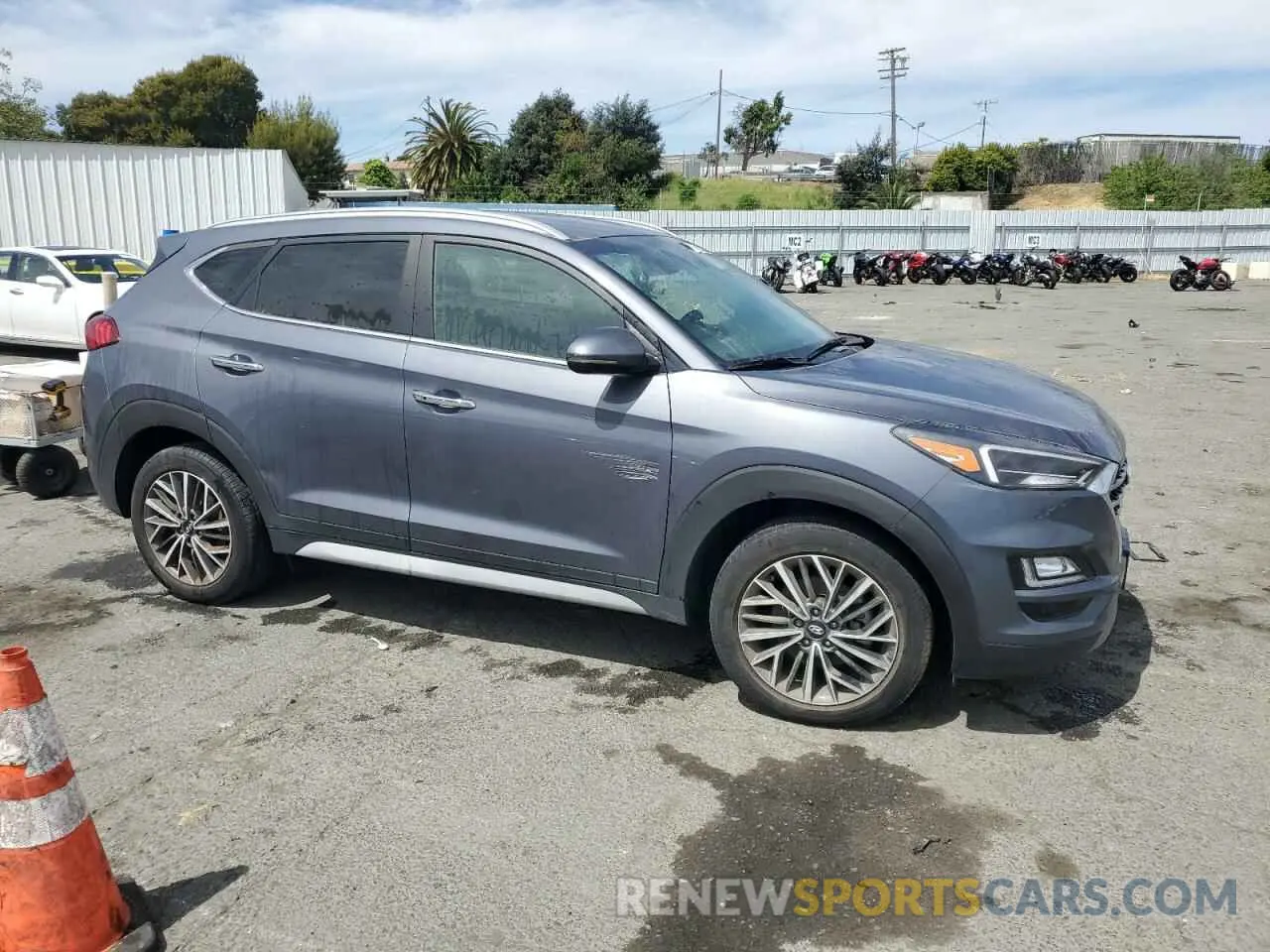 4 Photograph of a damaged car KM8J33AL4MU299489 HYUNDAI TUCSON 2021