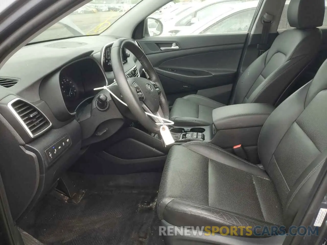 7 Photograph of a damaged car KM8J33AL4MU299489 HYUNDAI TUCSON 2021
