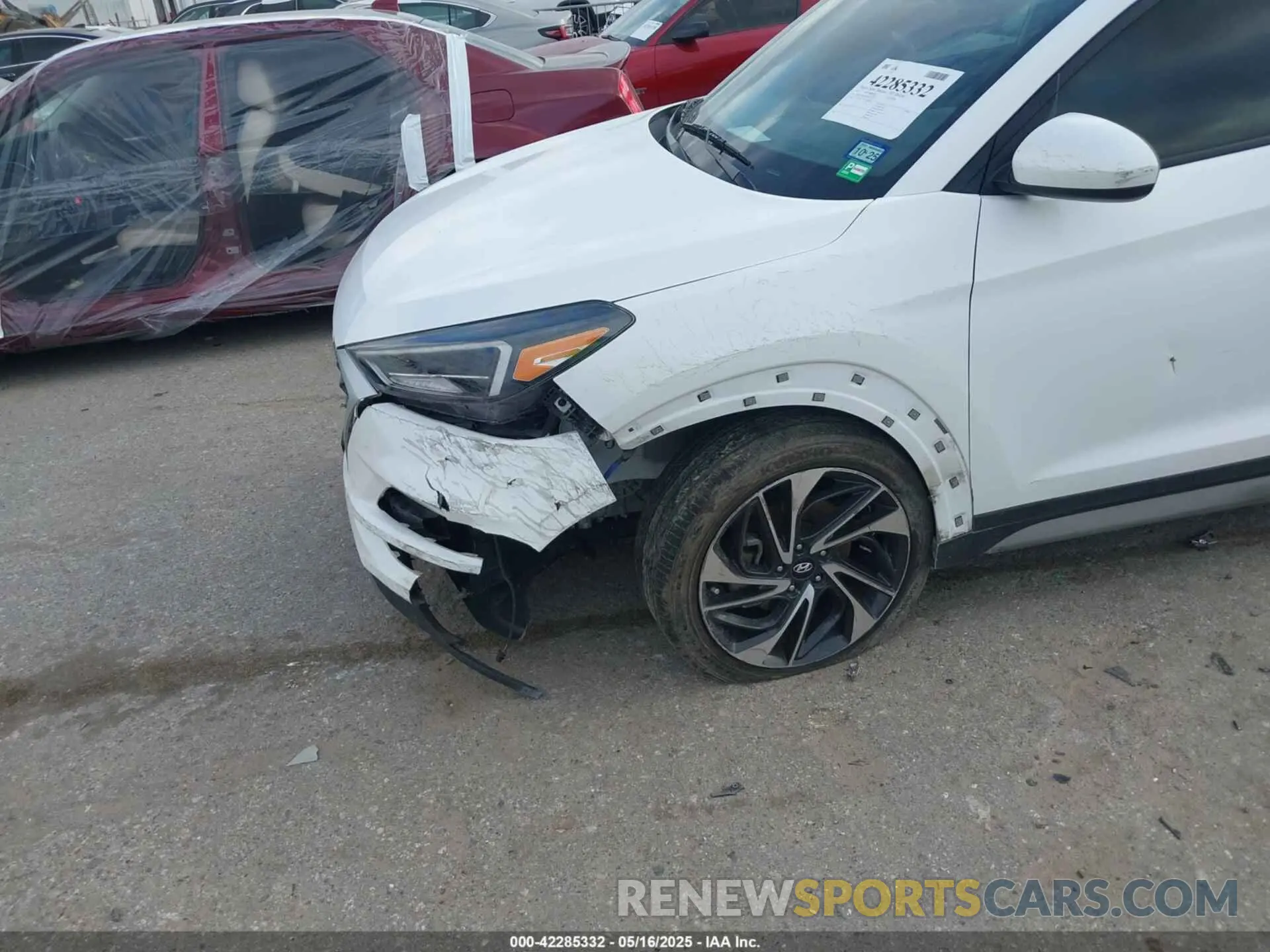 6 Photograph of a damaged car KM8J33AL4MU313925 HYUNDAI TUCSON 2021