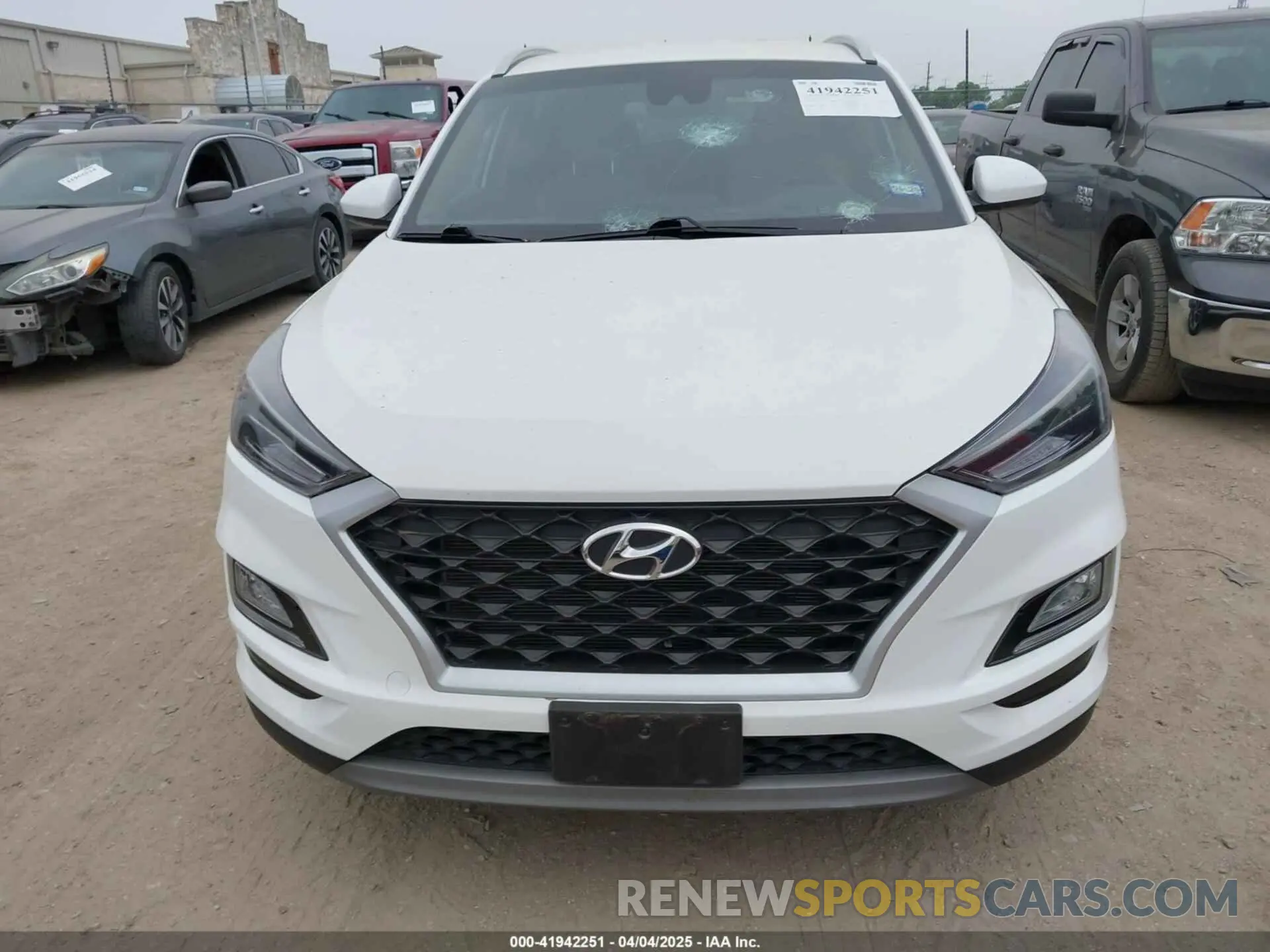 12 Фотография поврежденного автомобиля KM8J33AL4MU369315 HYUNDAI TUCSON 2021