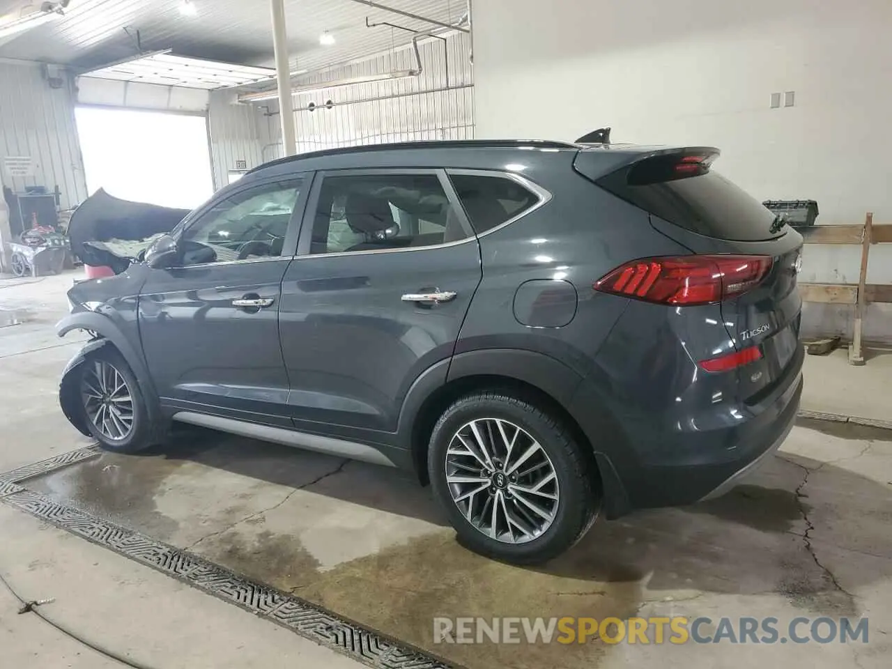 2 Photograph of a damaged car KM8J33AL5MU283429 HYUNDAI TUCSON 2021