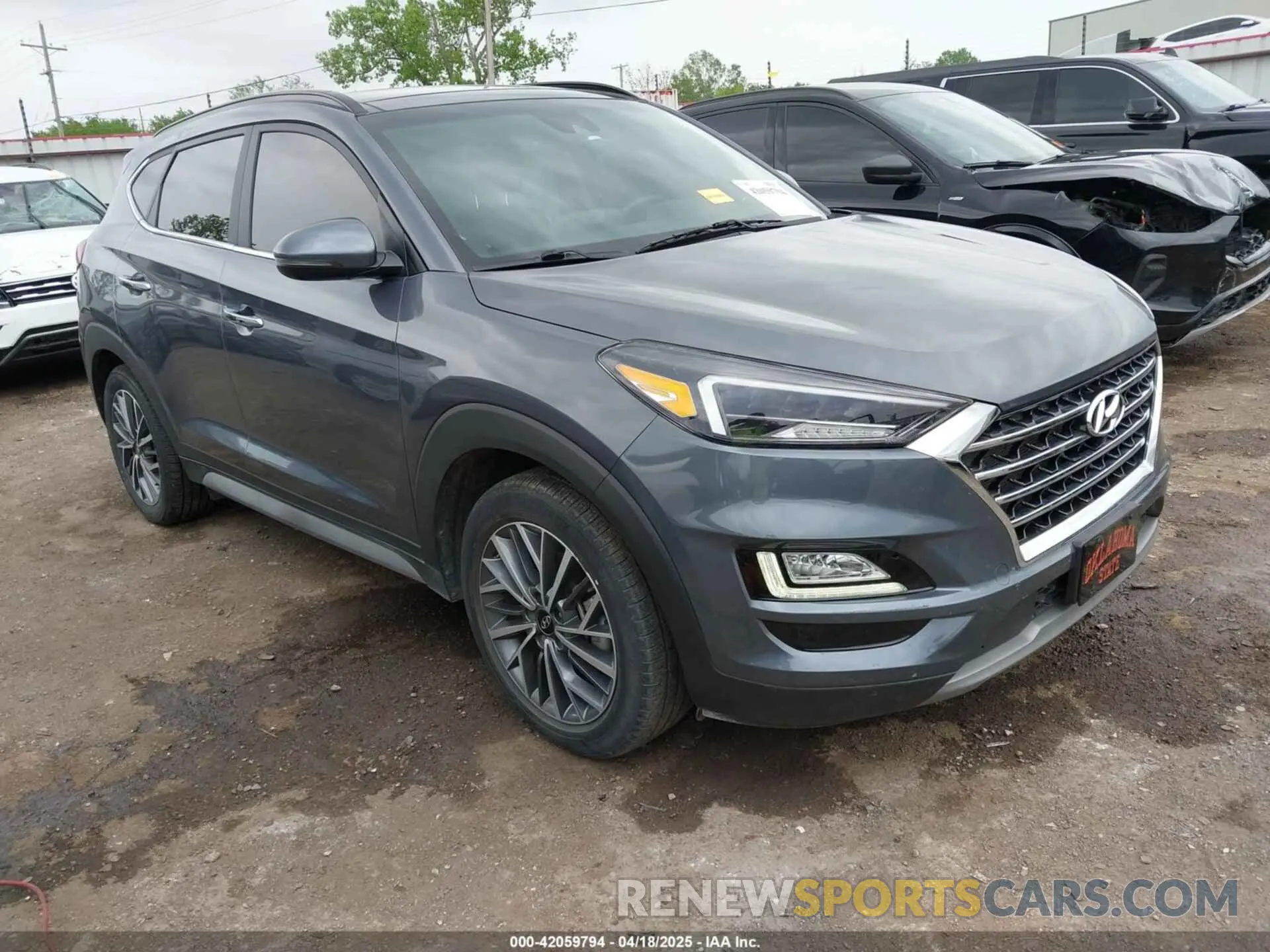 1 Фотография поврежденного автомобиля KM8J33AL5MU328739 HYUNDAI TUCSON 2021