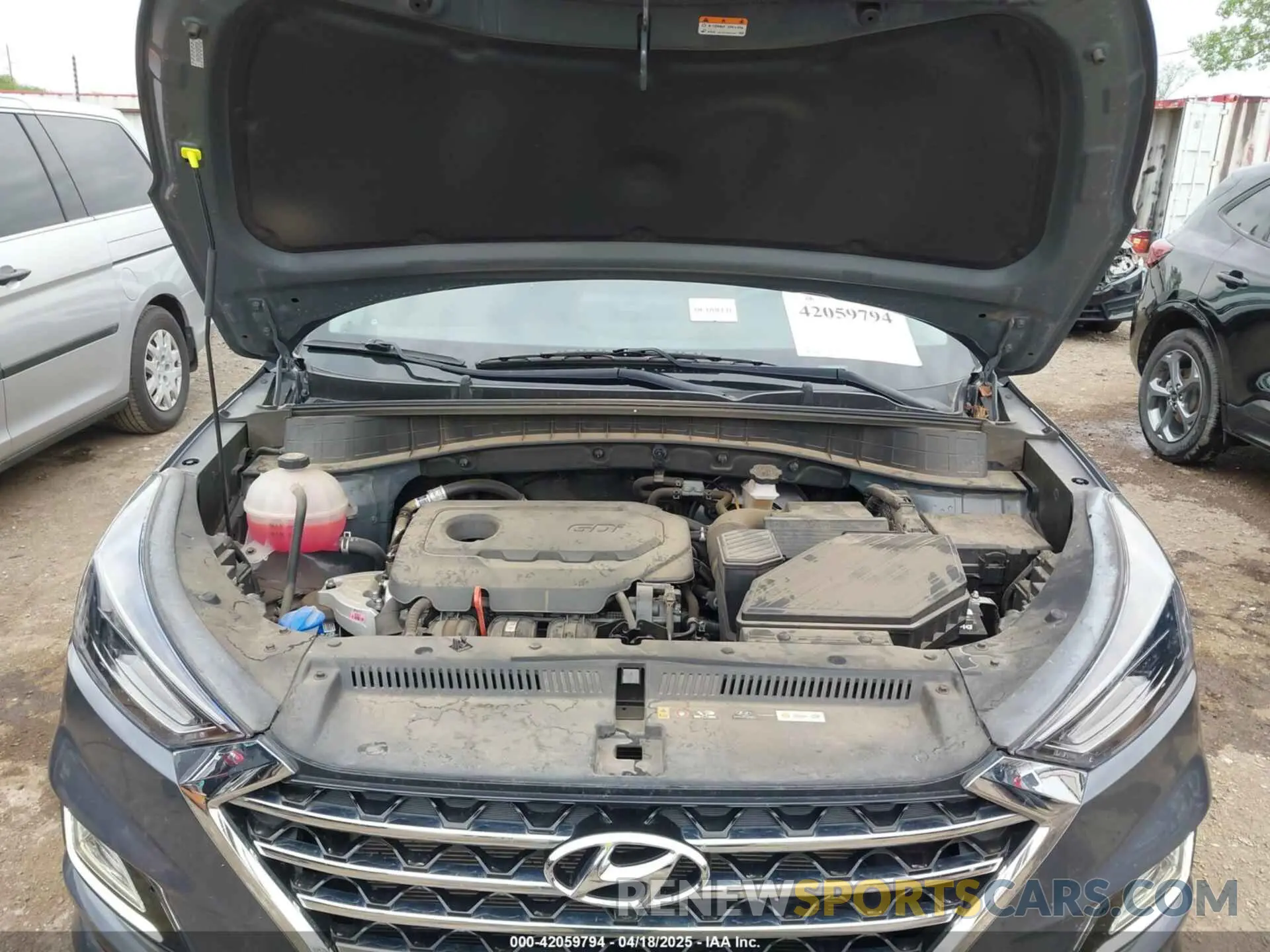 10 Фотография поврежденного автомобиля KM8J33AL5MU328739 HYUNDAI TUCSON 2021