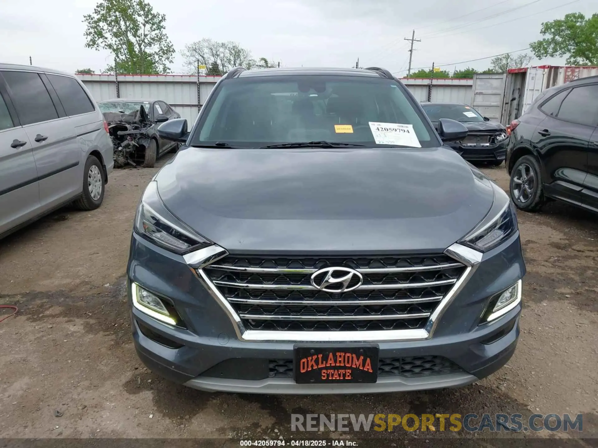 12 Фотография поврежденного автомобиля KM8J33AL5MU328739 HYUNDAI TUCSON 2021