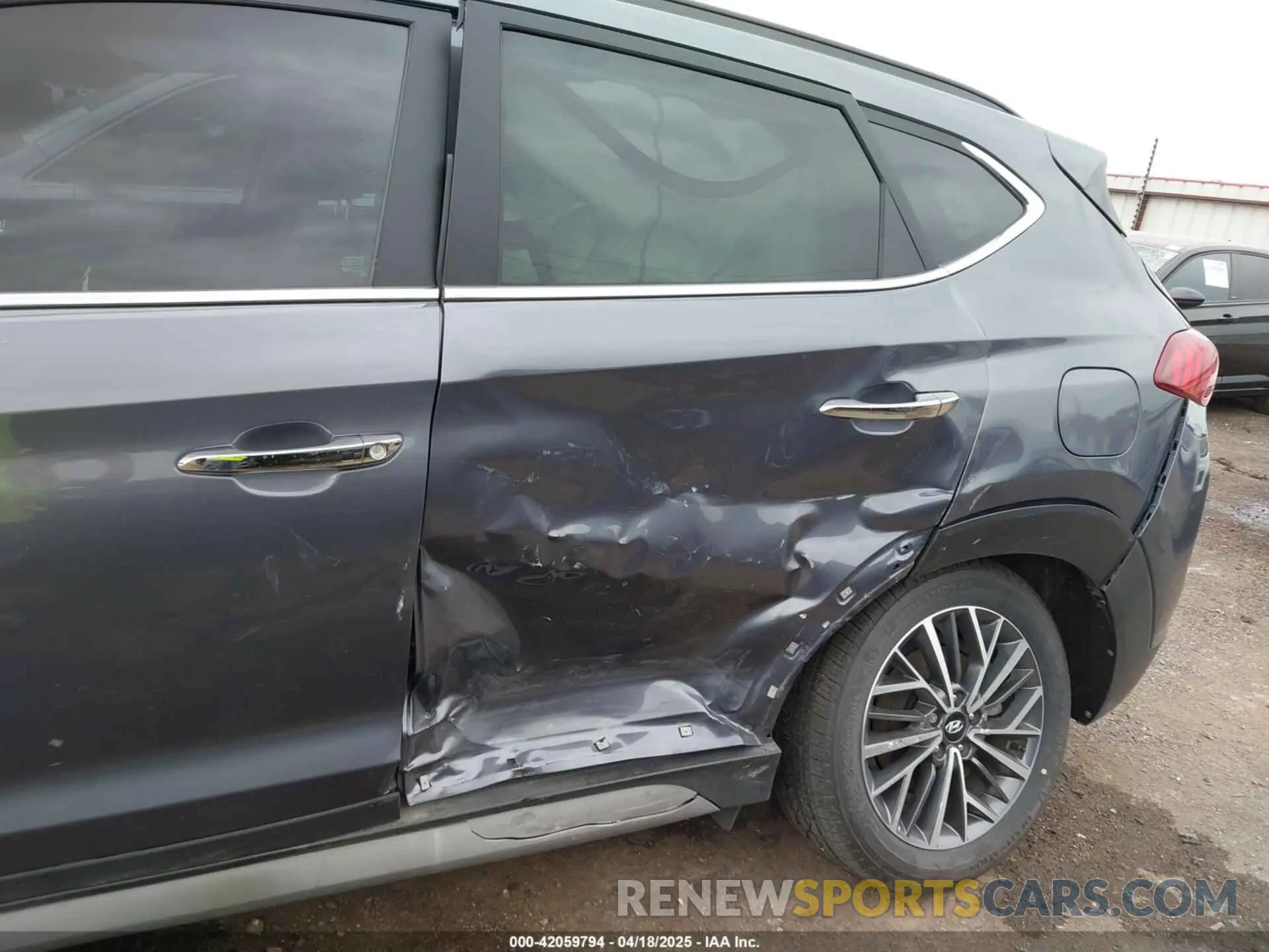 6 Фотография поврежденного автомобиля KM8J33AL5MU328739 HYUNDAI TUCSON 2021