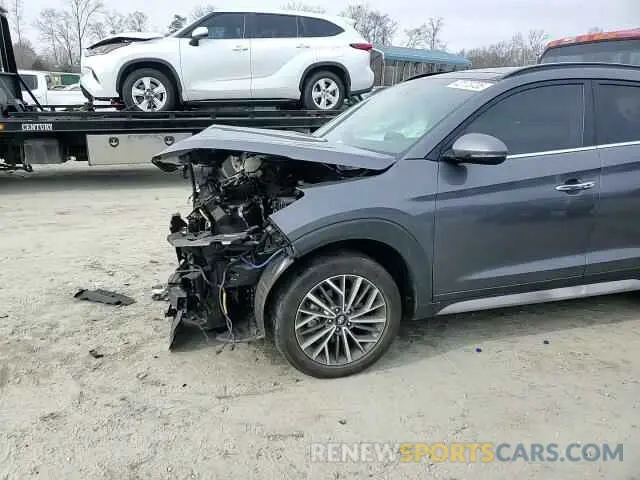 11 Photograph of a damaged car KM8J33AL7MU285036 HYUNDAI TUCSON 2021