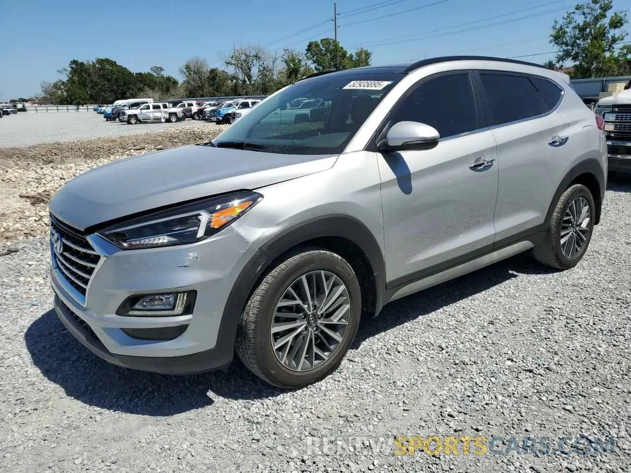 1 Фотография поврежденного автомобиля KM8J33AL7MU306113 HYUNDAI TUCSON 2021
