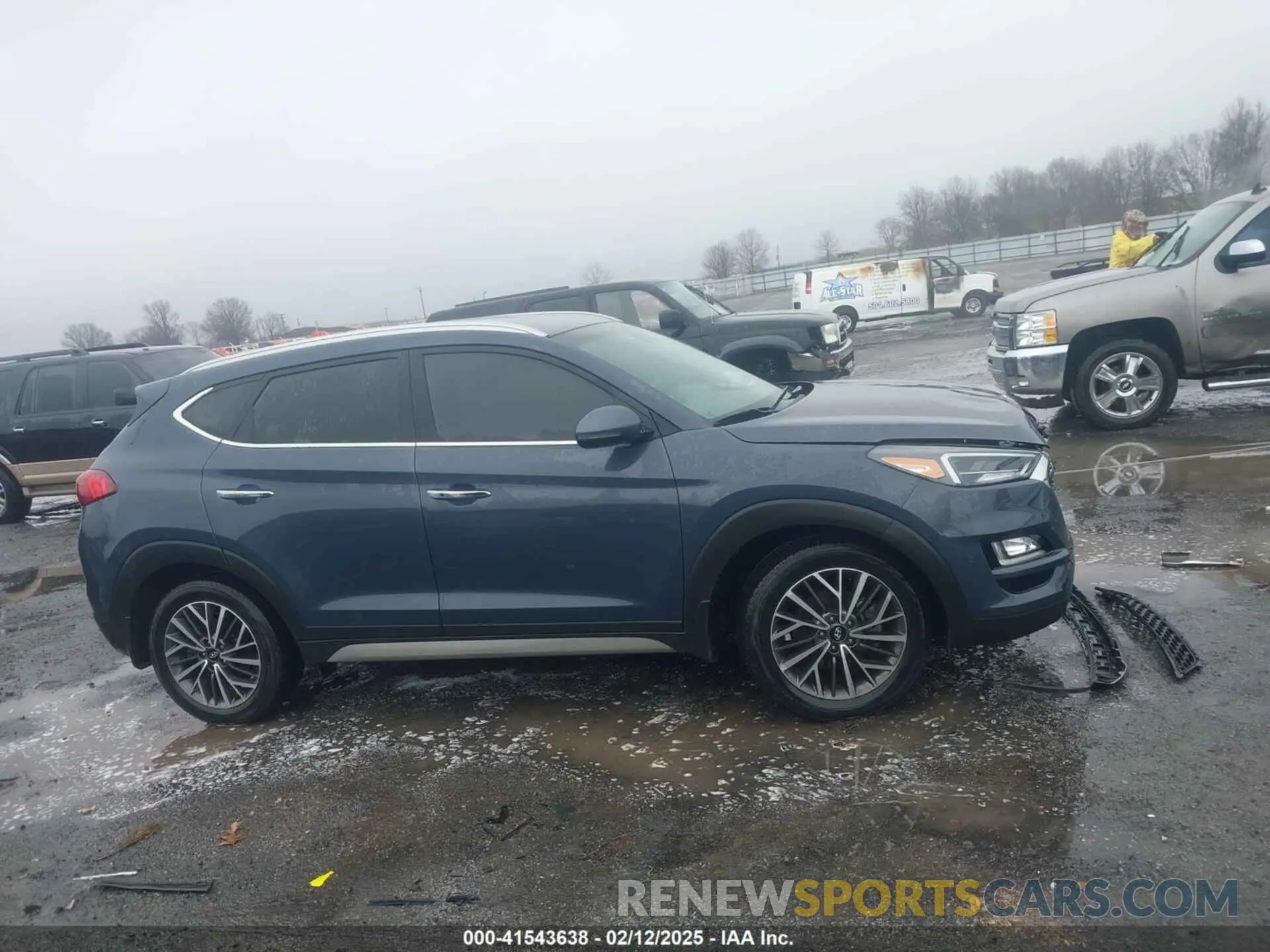 13 Photograph of a damaged car KM8J33AL9MU282980 HYUNDAI TUCSON 2021