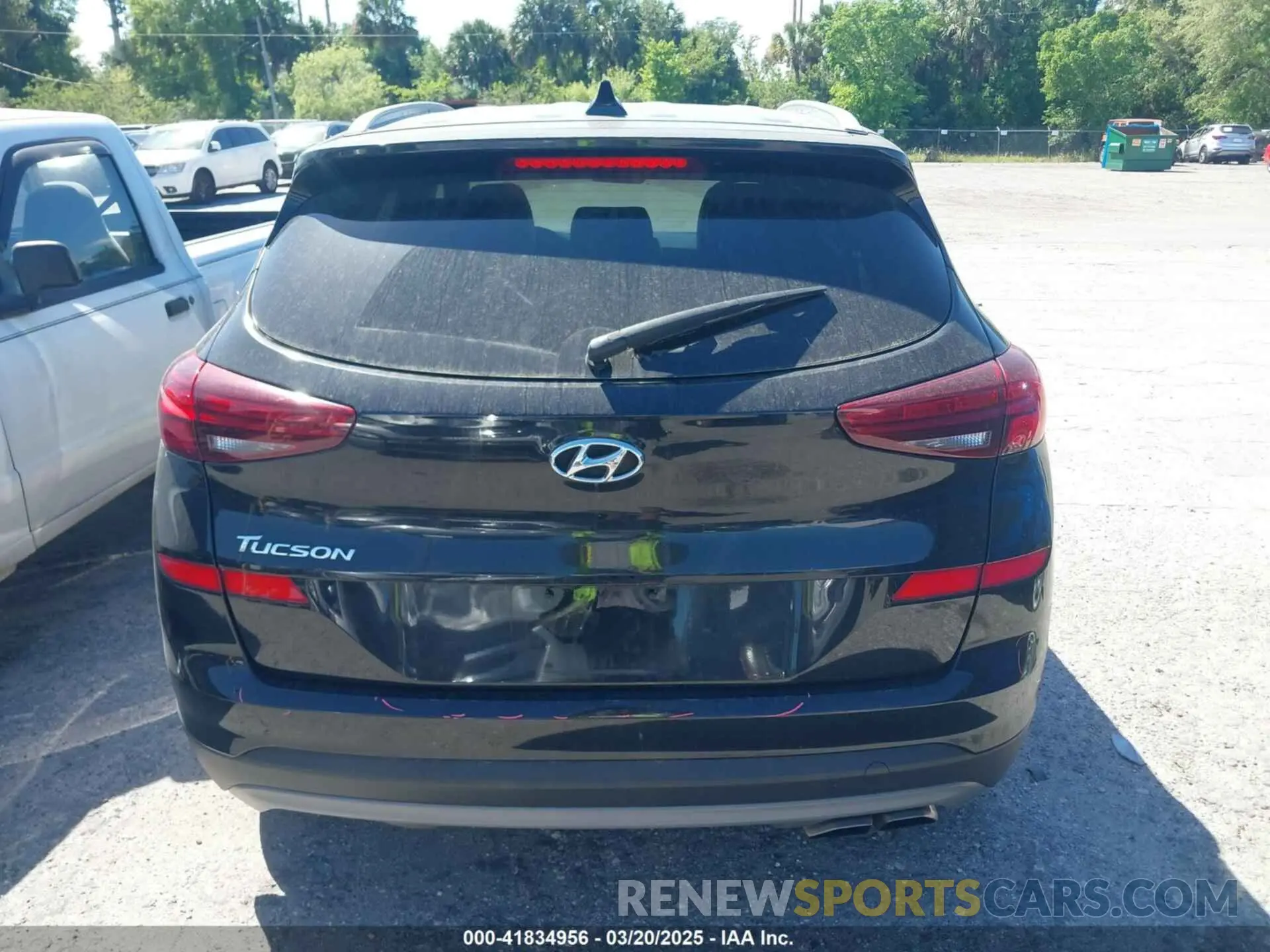 16 Photograph of a damaged car KM8J33AL9MU305948 HYUNDAI TUCSON 2021