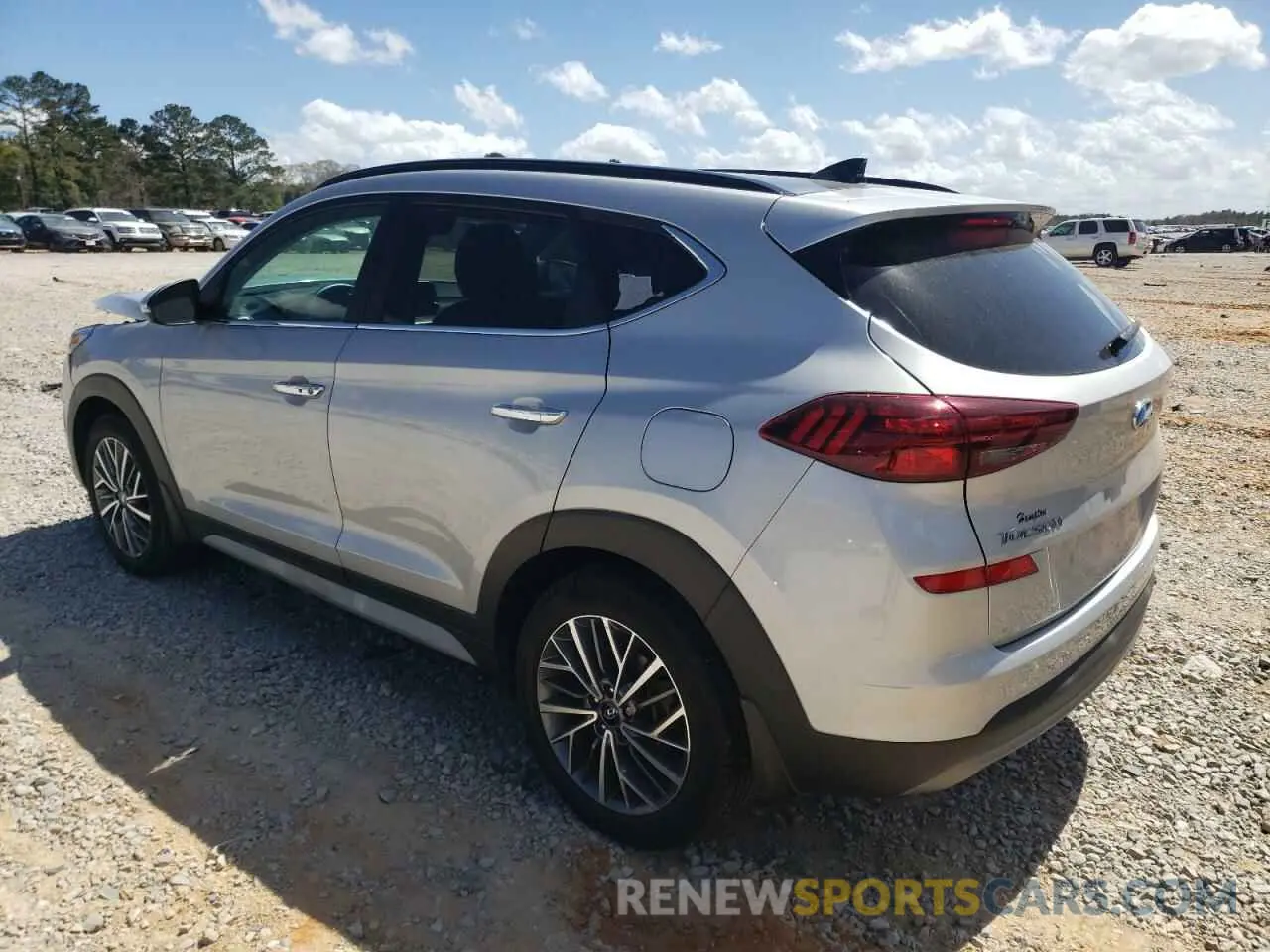 2 Photograph of a damaged car KM8J33AL9MU343812 HYUNDAI TUCSON 2021