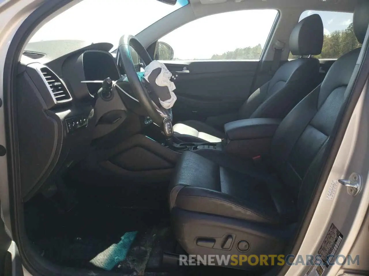 7 Photograph of a damaged car KM8J33AL9MU343812 HYUNDAI TUCSON 2021