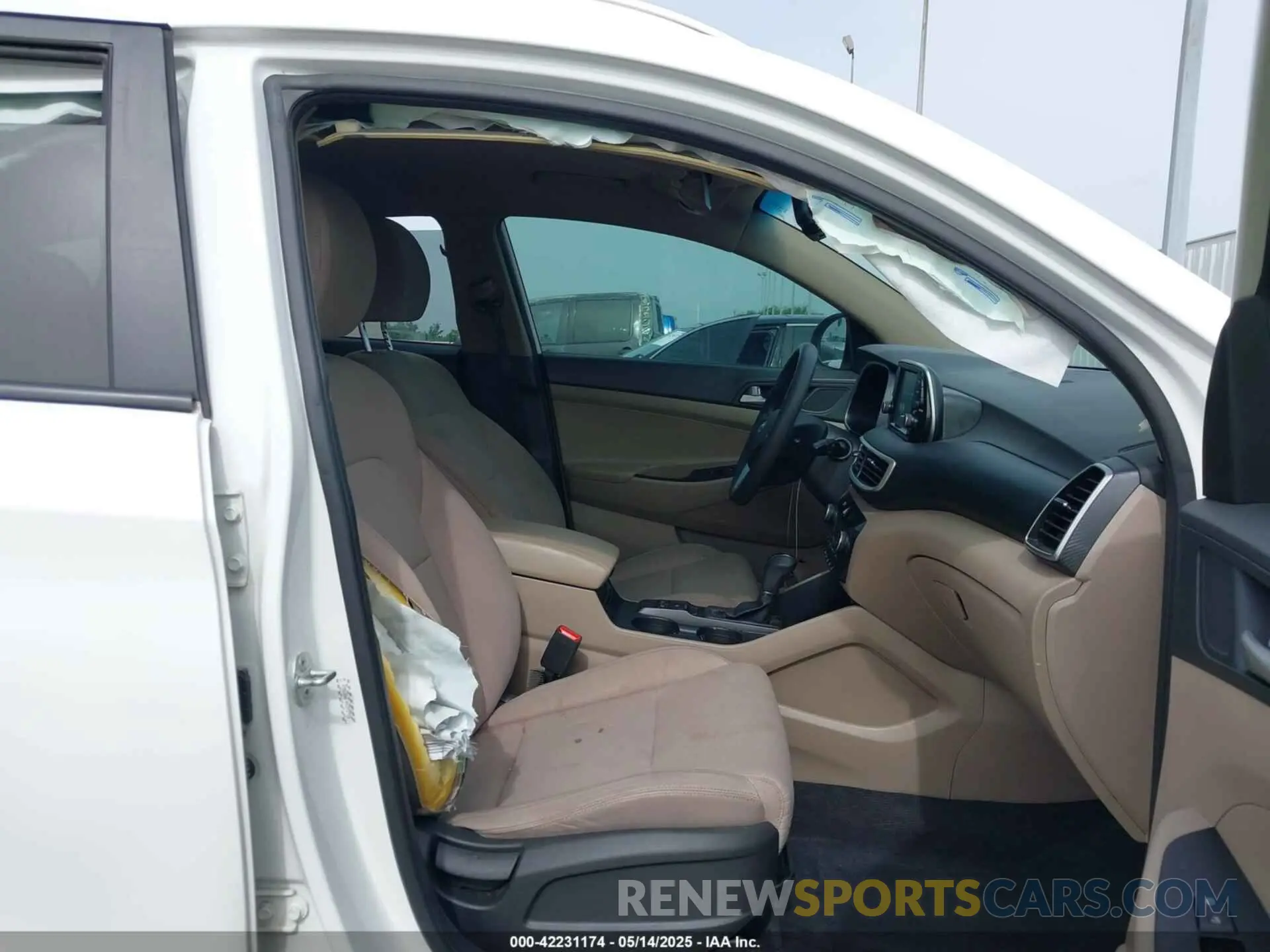 5 Фотография поврежденного автомобиля KM8J33AL9MU372713 HYUNDAI TUCSON 2021