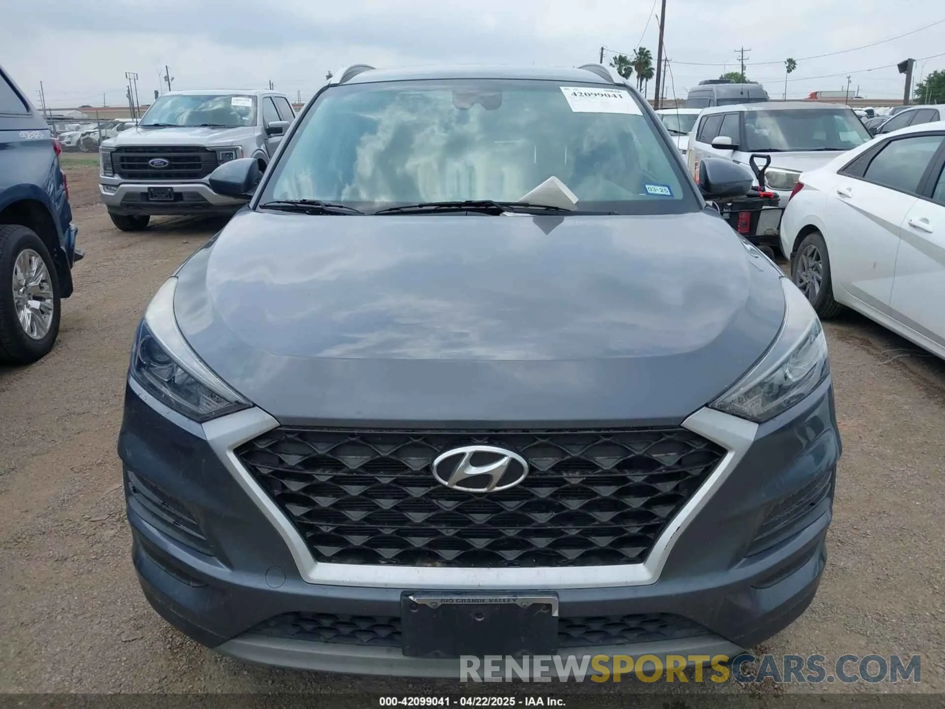 6 Photograph of a damaged car KM8J33AL9MU409114 HYUNDAI TUCSON 2021