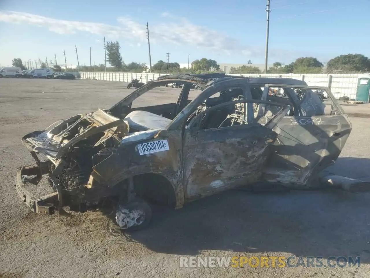1 Photograph of a damaged car KM8J33ALXMU312097 HYUNDAI TUCSON 2021