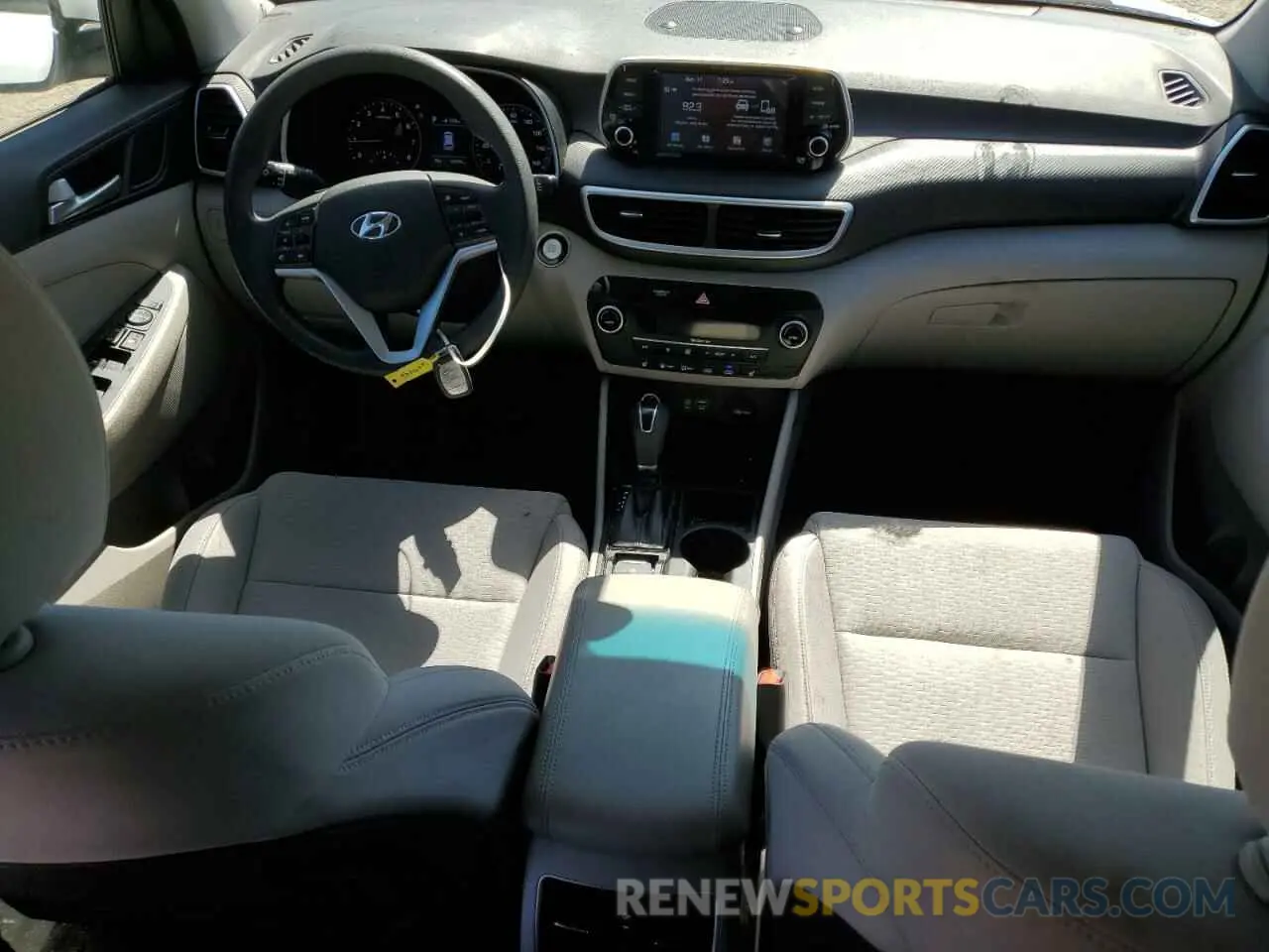 8 Photograph of a damaged car KM8J33ALXMU341731 HYUNDAI TUCSON 2021