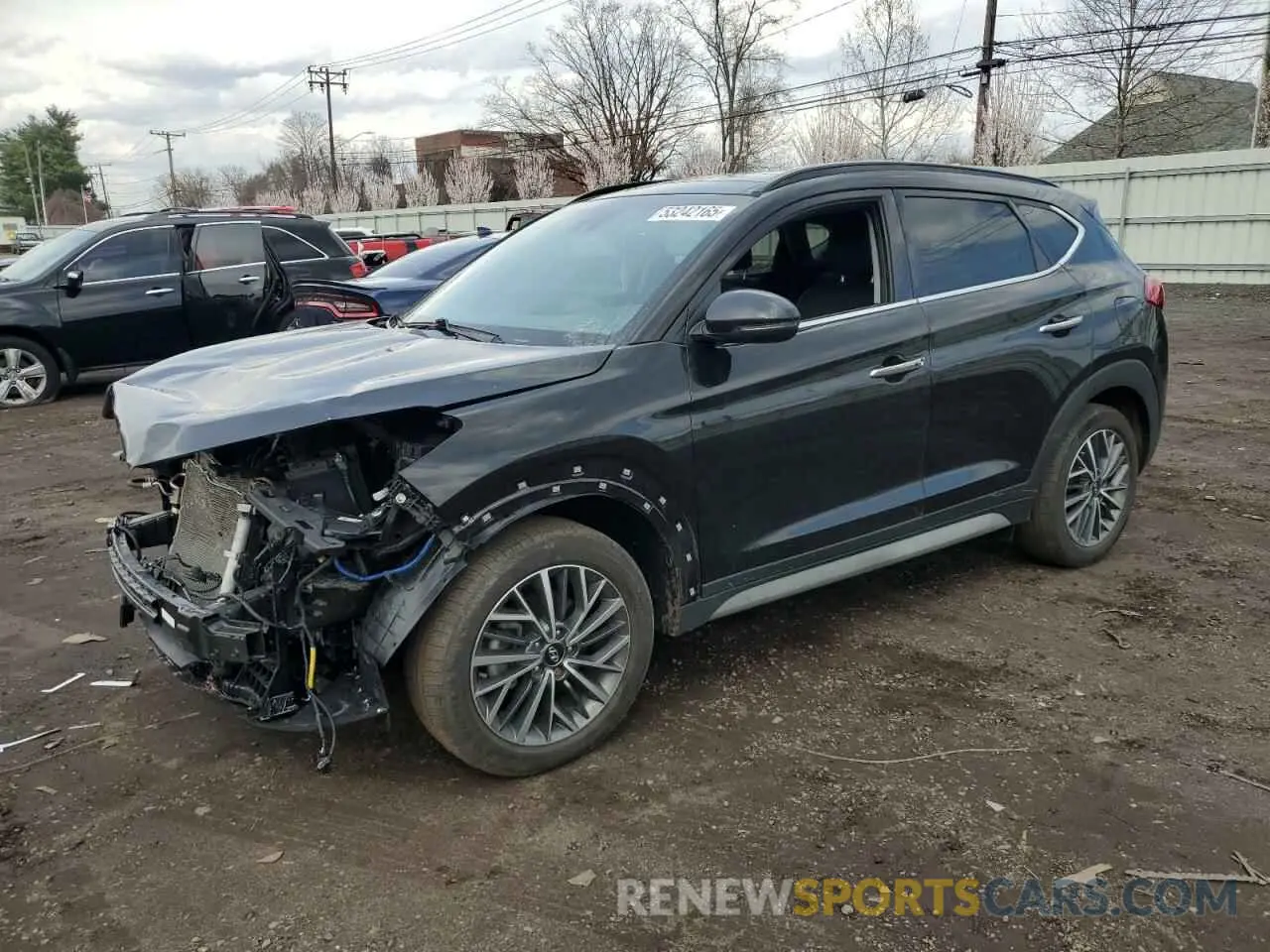 1 Фотография поврежденного автомобиля KM8J33ALXMU410045 HYUNDAI TUCSON 2021