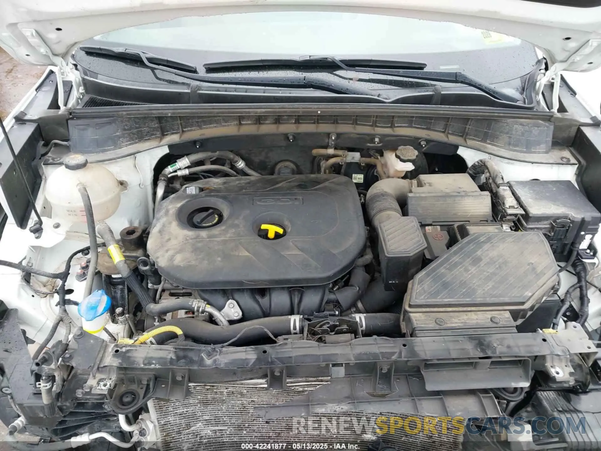 10 Photograph of a damaged car KM8J3CA41MU327869 HYUNDAI TUCSON 2021