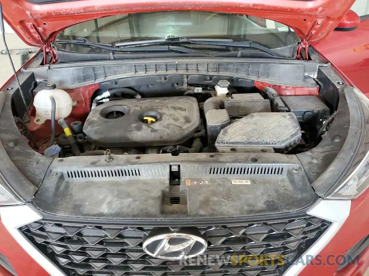 12 Photograph of a damaged car KM8J3CA41MU368518 HYUNDAI TUCSON 2021
