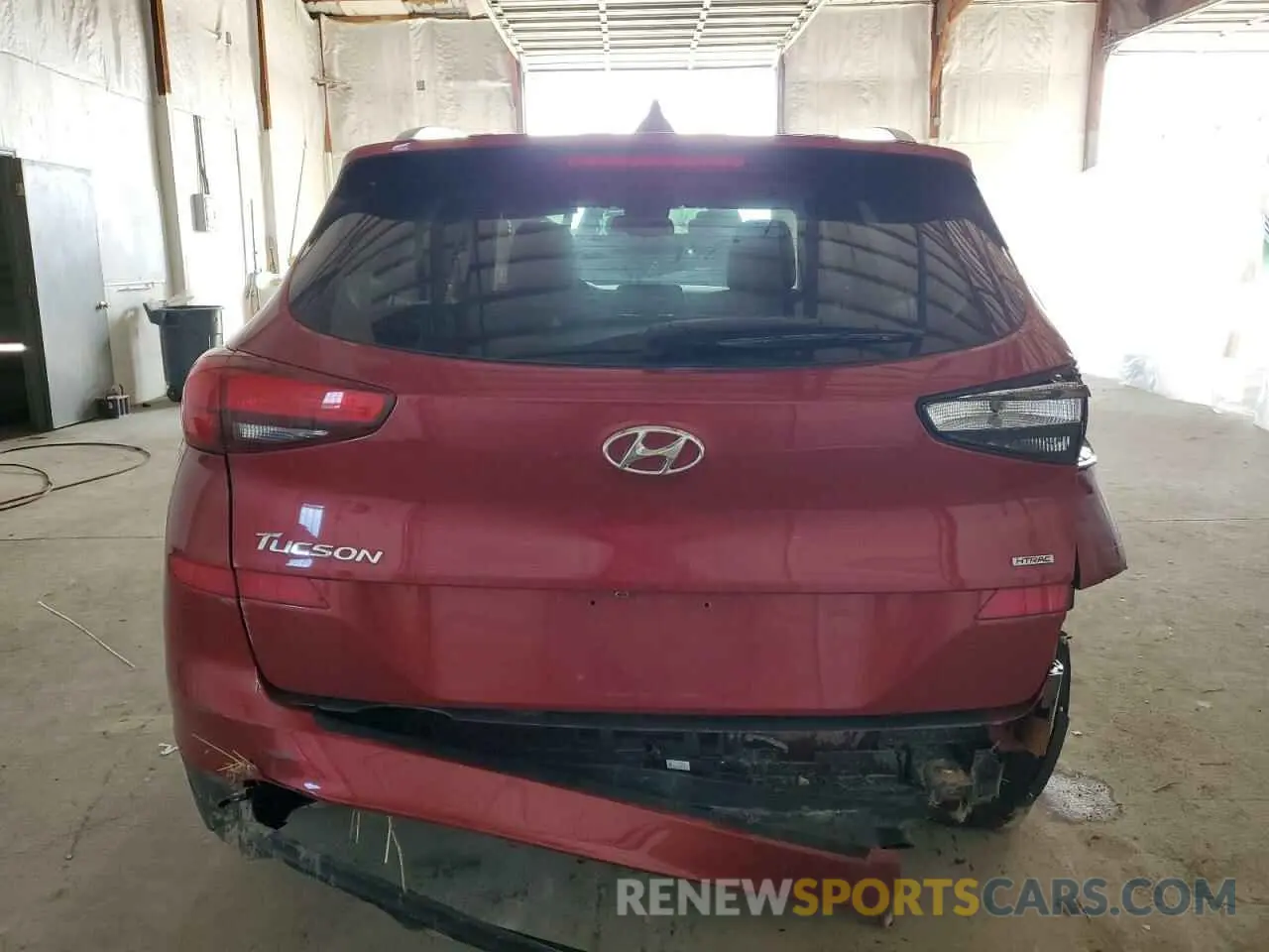 6 Photograph of a damaged car KM8J3CA41MU368518 HYUNDAI TUCSON 2021