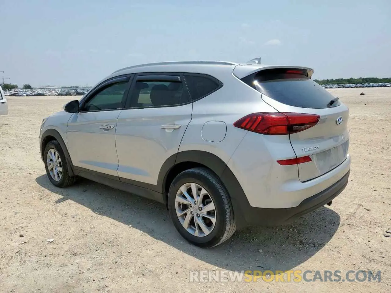 2 Photograph of a damaged car KM8J3CA43MU308479 HYUNDAI TUCSON 2021