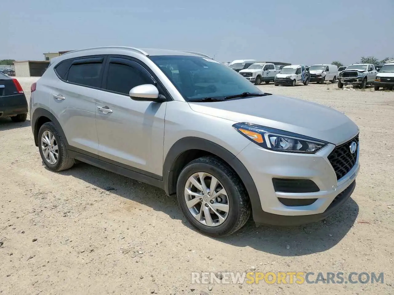 4 Photograph of a damaged car KM8J3CA43MU308479 HYUNDAI TUCSON 2021