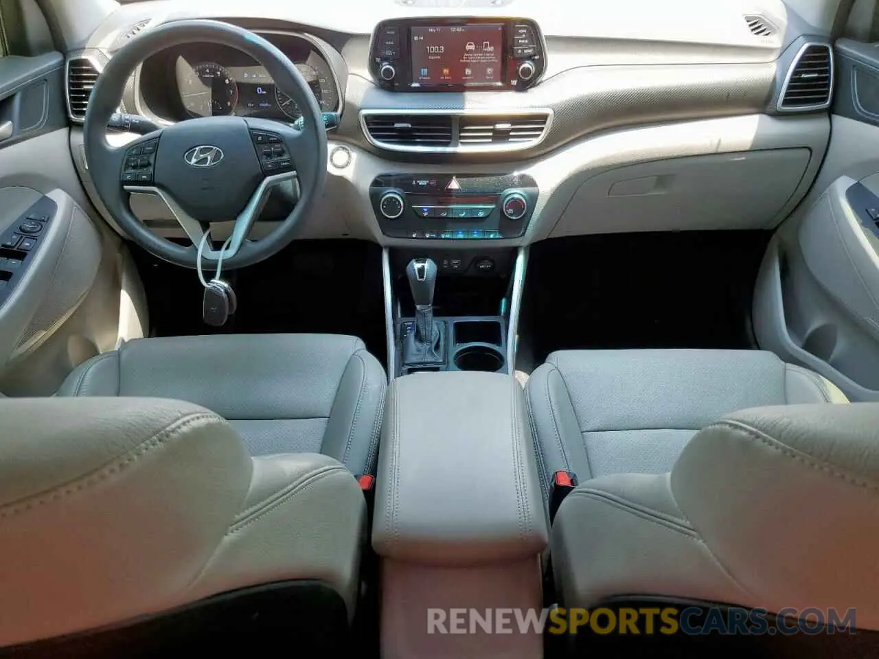 8 Photograph of a damaged car KM8J3CA43MU308479 HYUNDAI TUCSON 2021