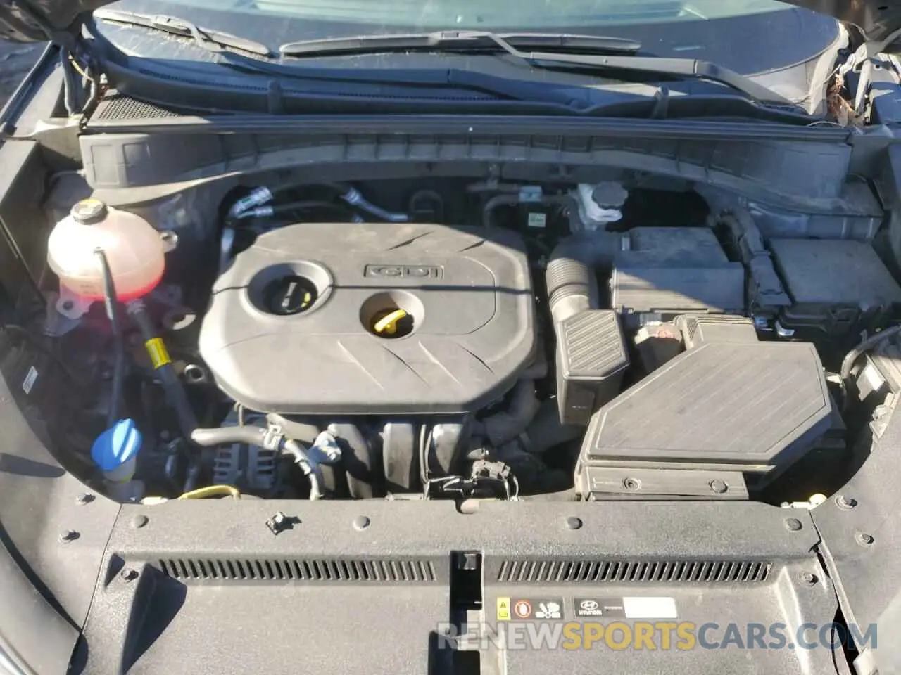 13 Photograph of a damaged car KM8J3CA43MU390780 HYUNDAI TUCSON 2021