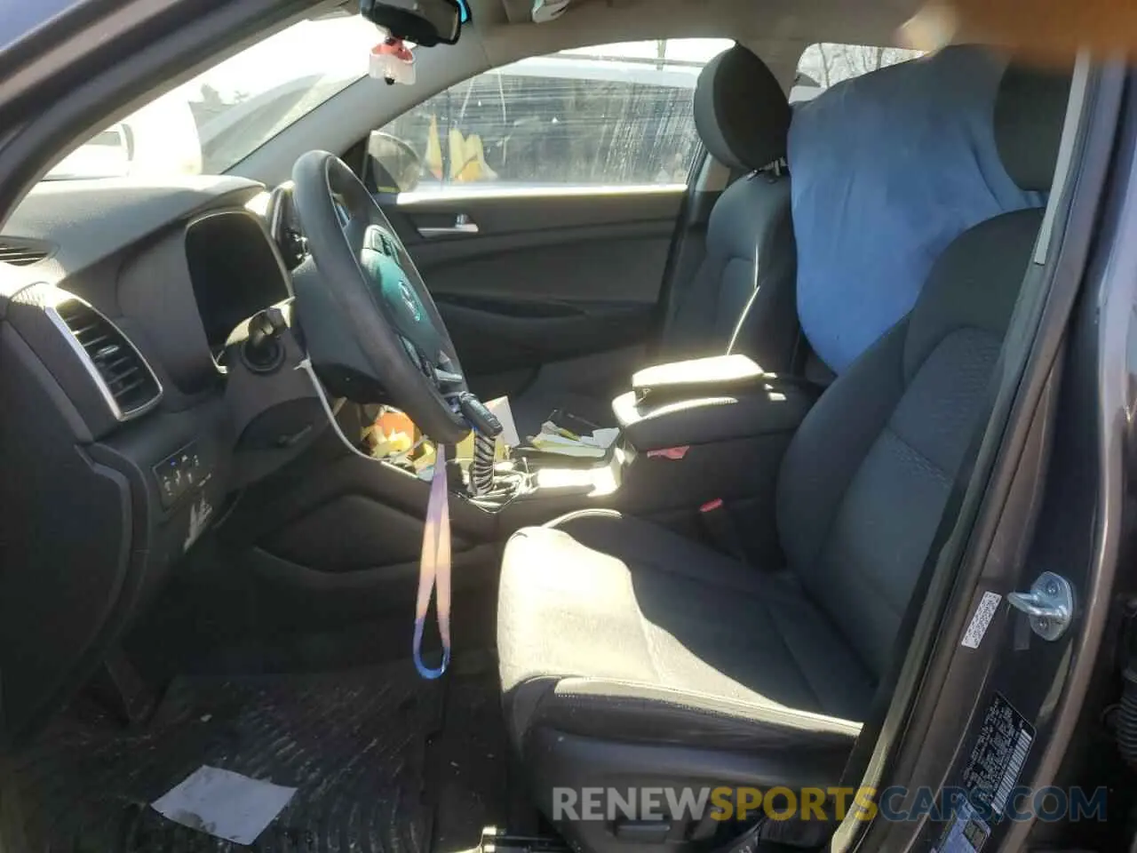 7 Photograph of a damaged car KM8J3CA43MU390780 HYUNDAI TUCSON 2021